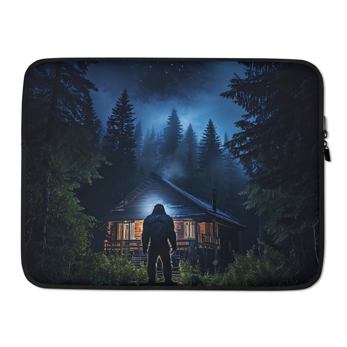 Bigfoot Visit Laptop Sleeve - Laptop Cases - Discovery Co.