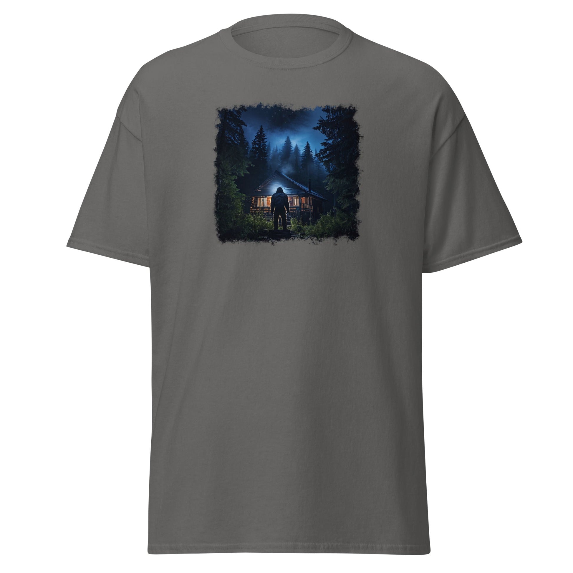 Bigfoot Visit Men's (Unisex) Classic Tee - Men's Shirts - Discovery Co.