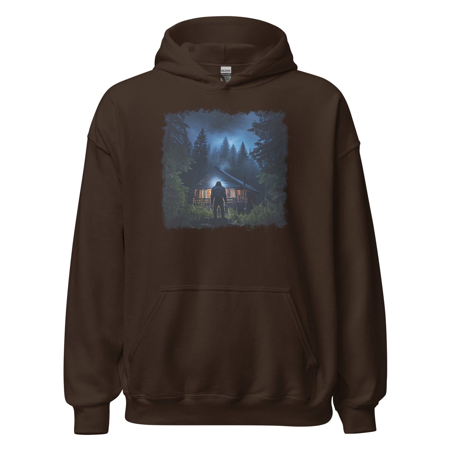 Bigfoot Visit Men's (Unisex) Hoodie - Hoodies - Discovery Co.