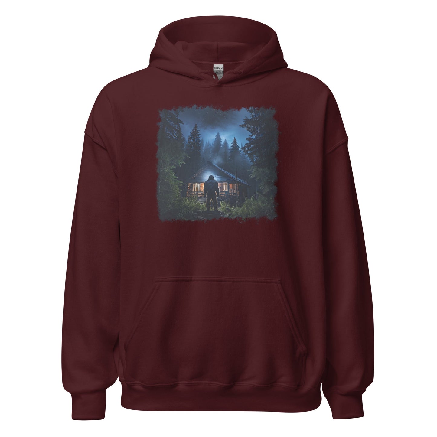 Bigfoot Visit Men's (Unisex) Hoodie - Hoodies - Discovery Co.