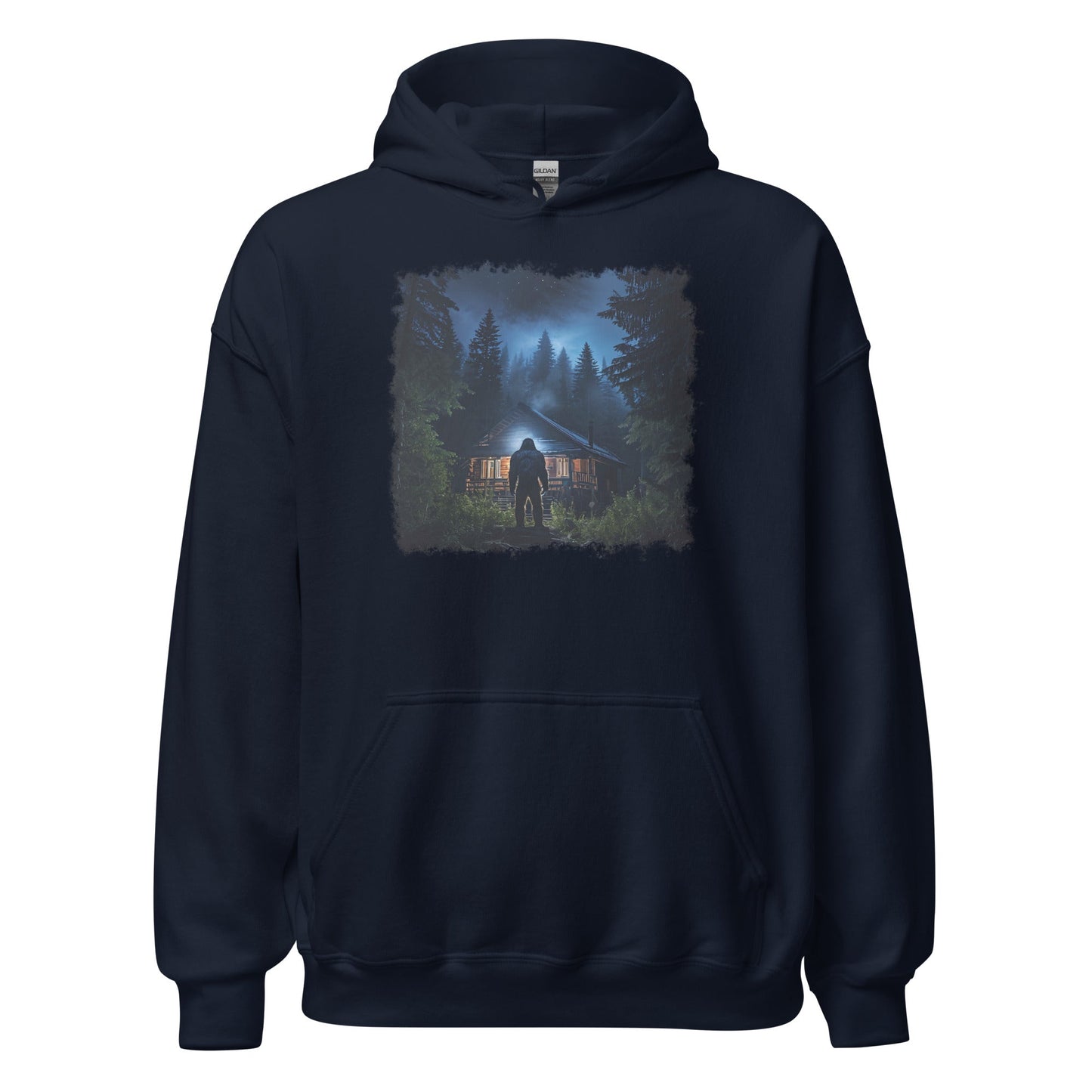 Bigfoot Visit Men's (Unisex) Hoodie - Hoodies - Discovery Co.