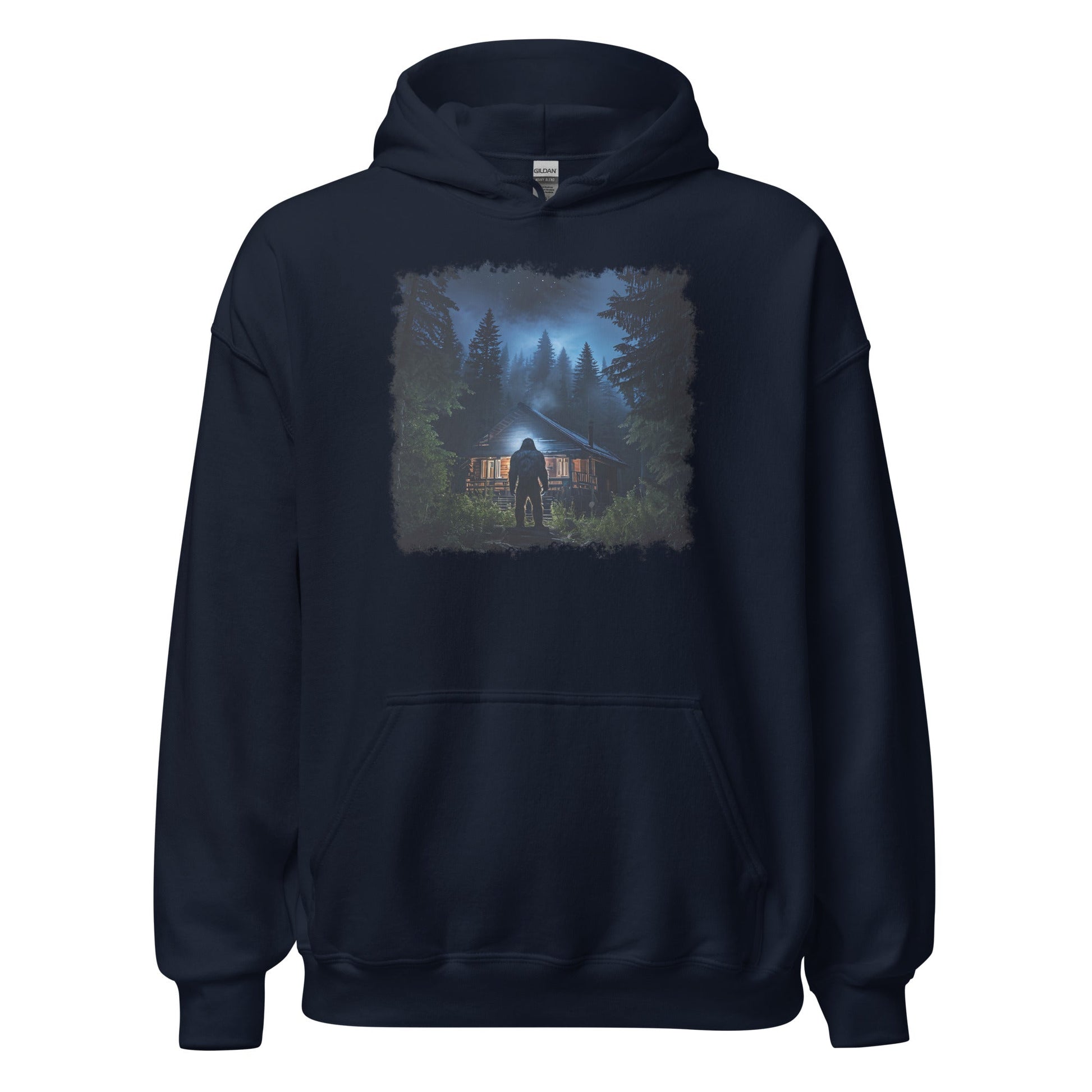 Bigfoot Visit Men's (Unisex) Hoodie - Hoodies - Discovery Co.