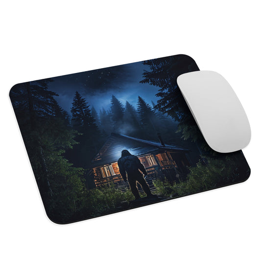 Bigfoot Visit Mouse Pad - Mouse Pads - Discovery Co.