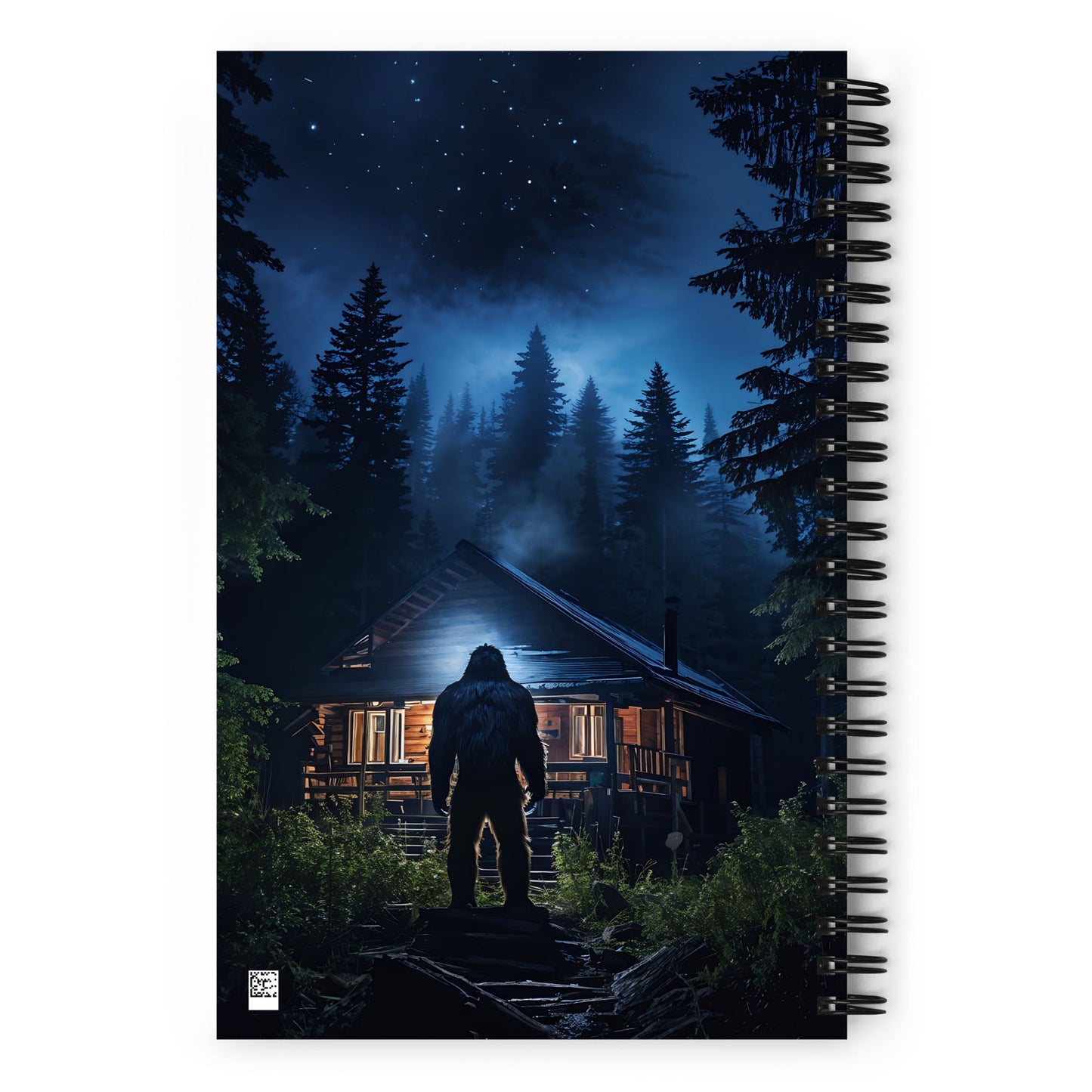 Bigfoot Visit Spiral Notebook - Spiral Notebooks - Discovery Co.