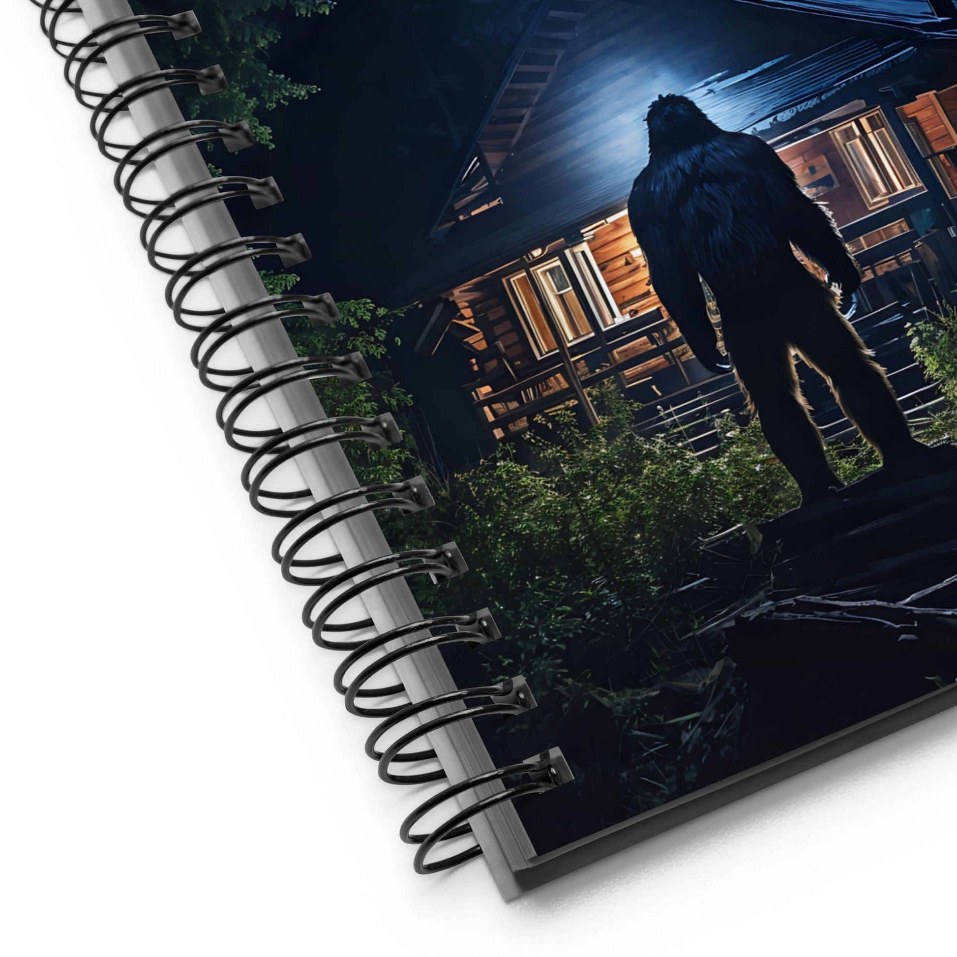 Bigfoot Visit Spiral Notebook - Spiral Notebooks - Discovery Co.