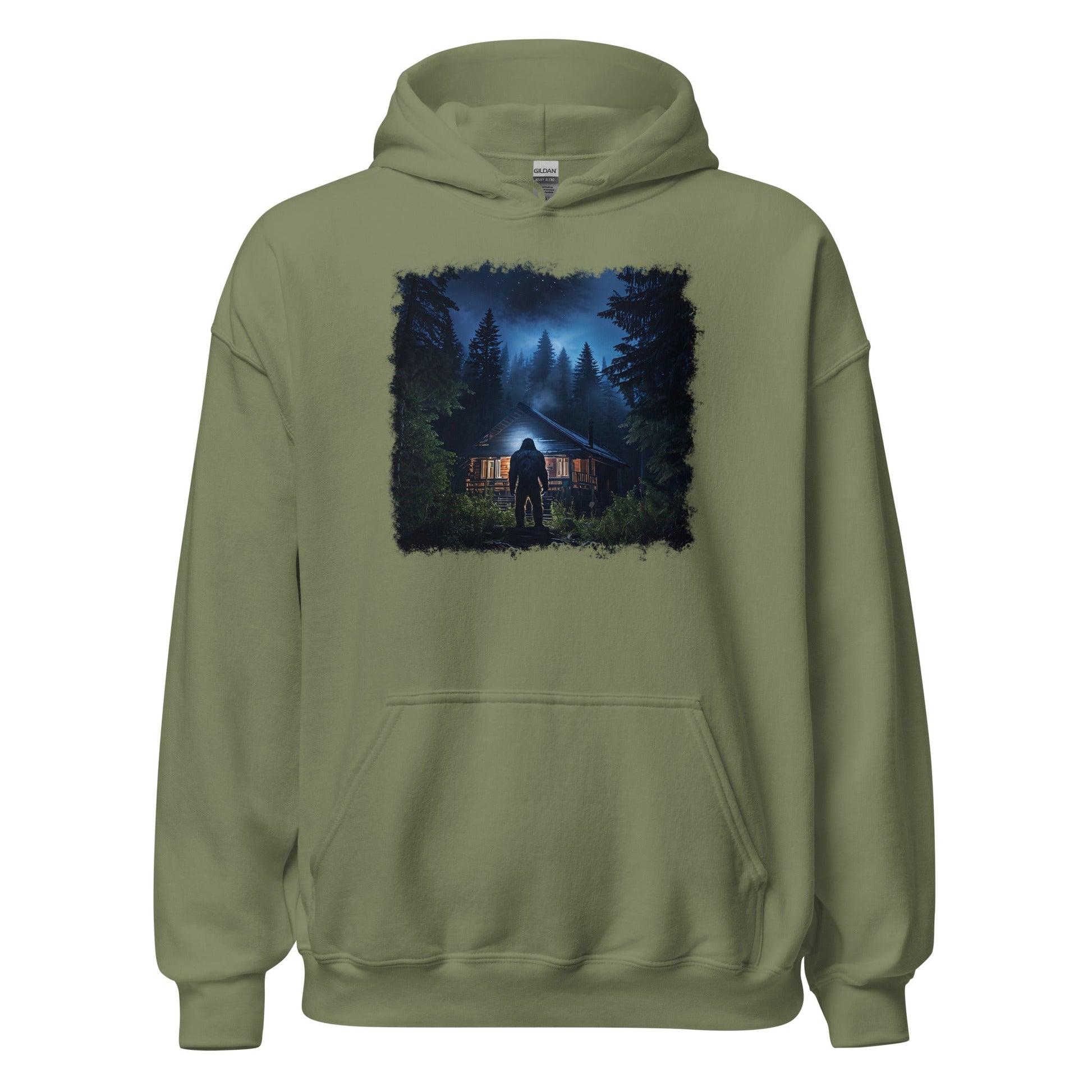 Bigfoot Visit Women's (Unisex) Hoodie - Hoodies - Discovery Co.