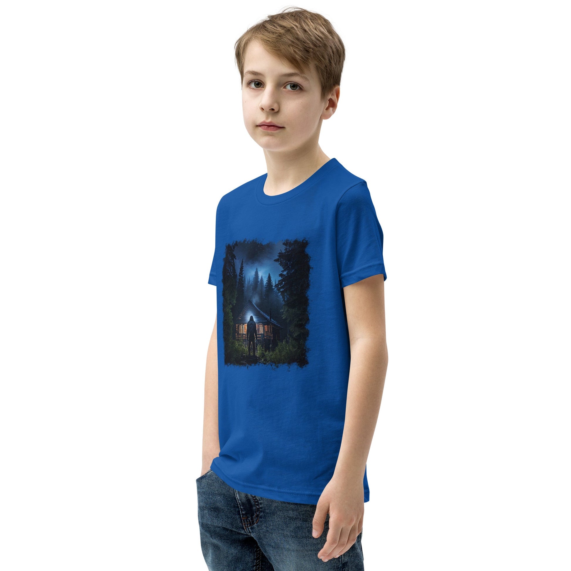 Bigfoot Visit Youth Short Sleeve T-Shirt - Discovery Co.