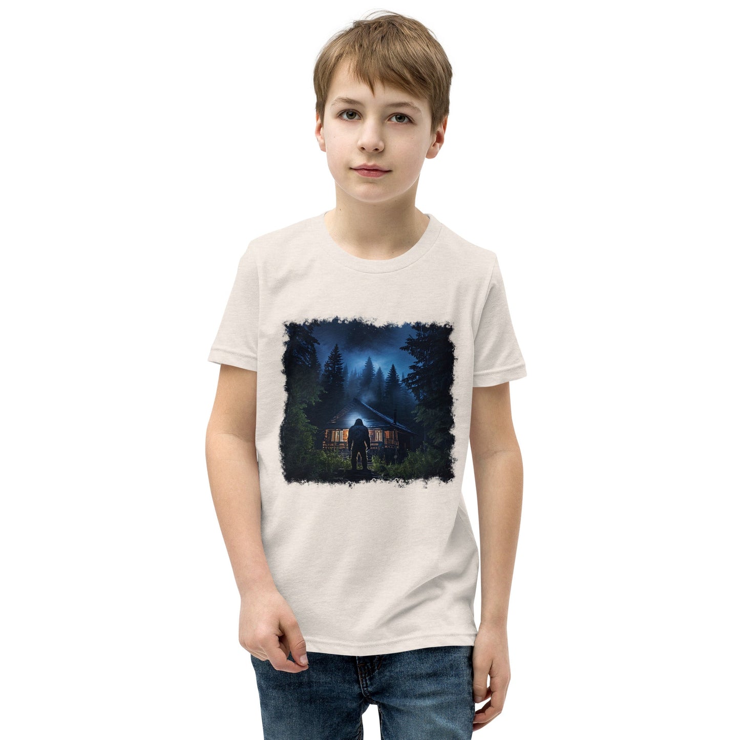 Bigfoot Visit Youth Short Sleeve T-Shirt - Discovery Co.