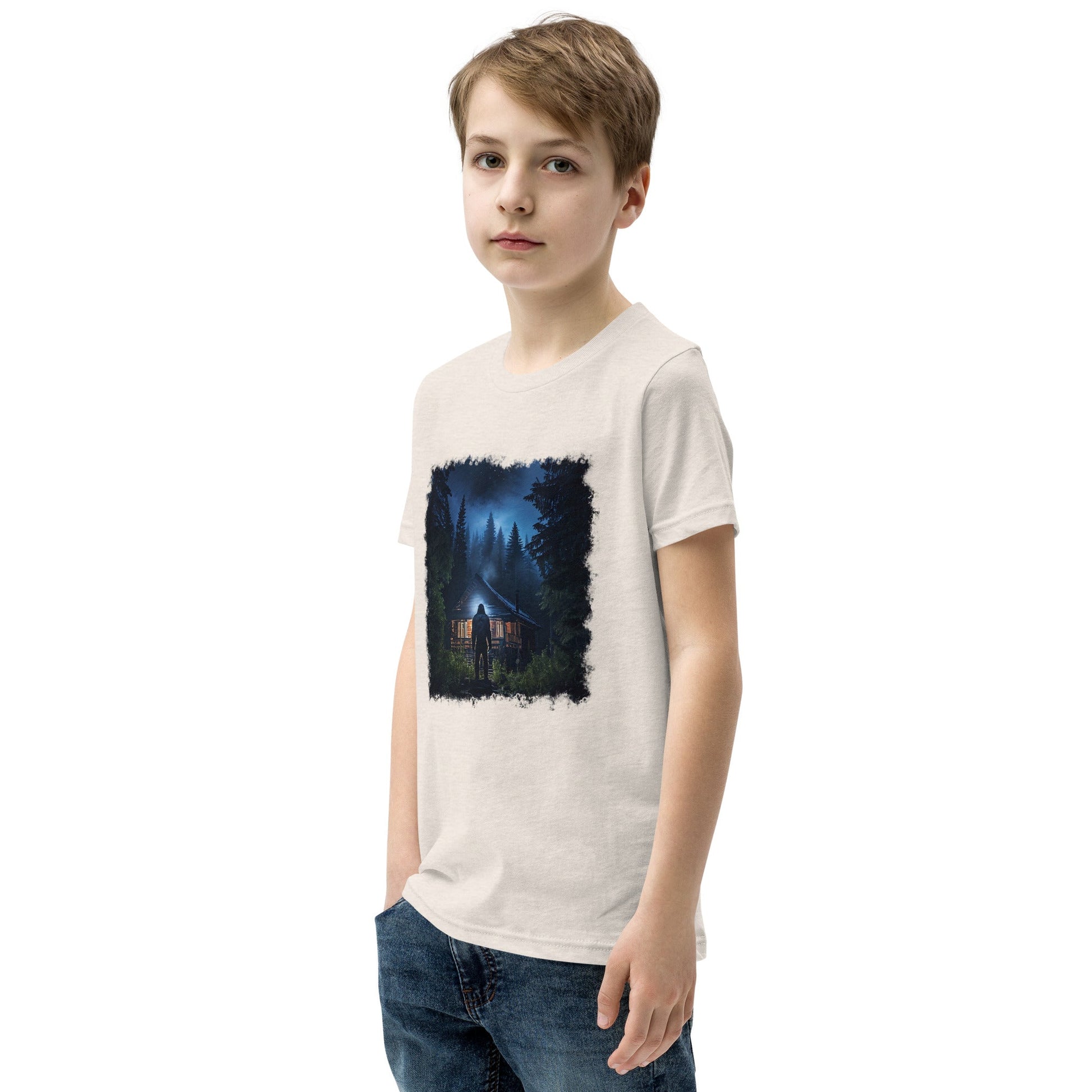 Bigfoot Visit Youth Short Sleeve T-Shirt - Discovery Co.