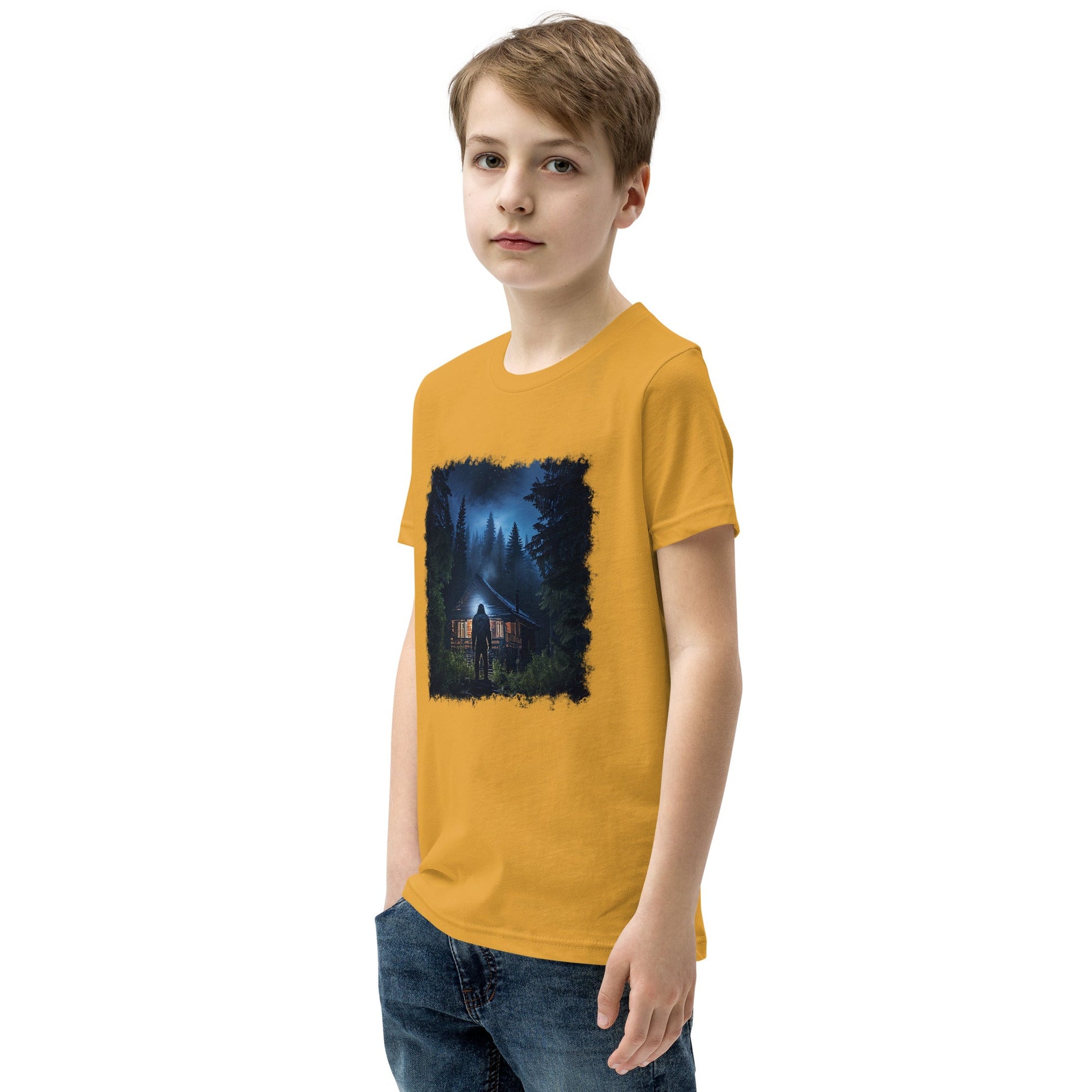 Bigfoot Visit Youth Short Sleeve T-Shirt - Discovery Co.