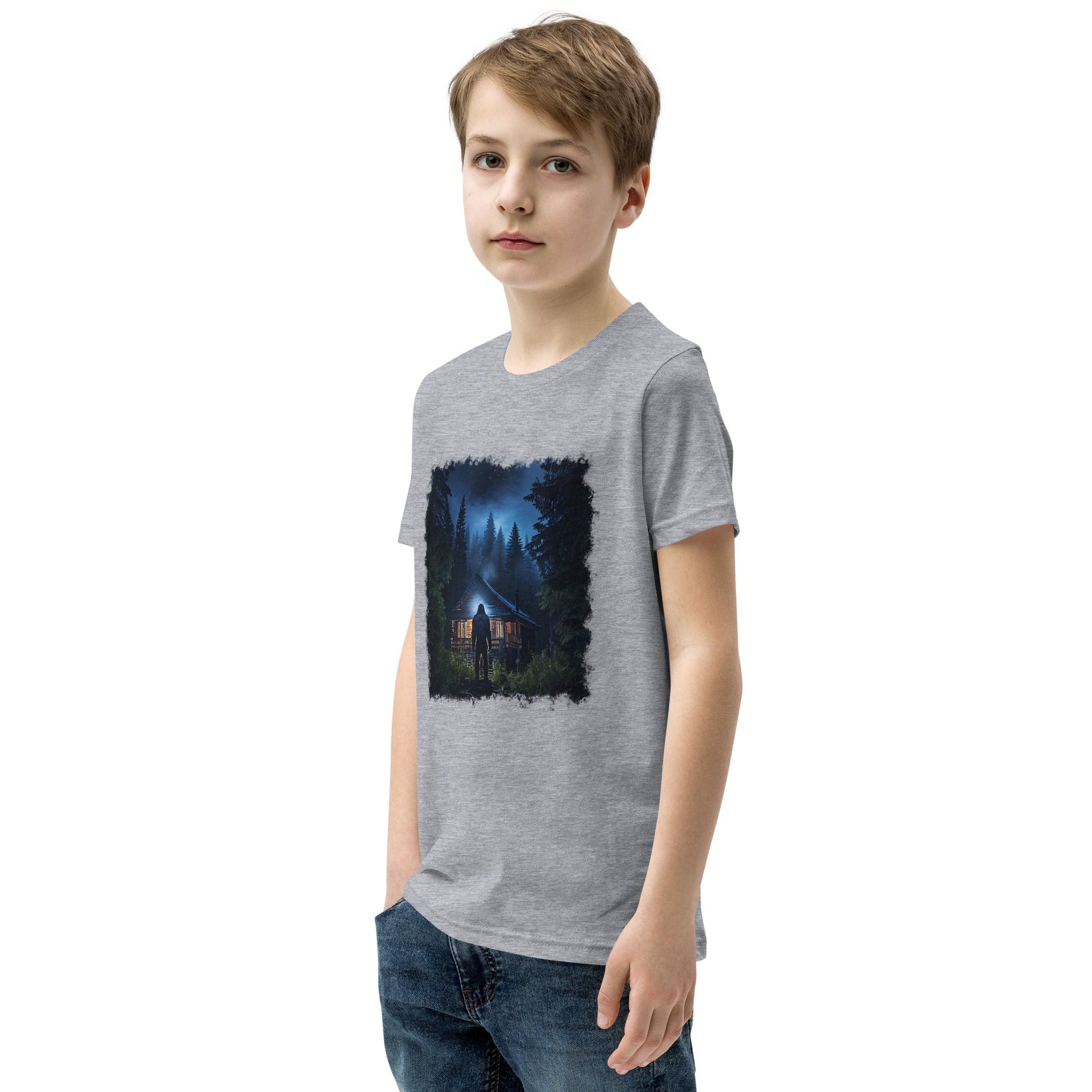 Bigfoot Visit Youth Short Sleeve T-Shirt - Discovery Co.