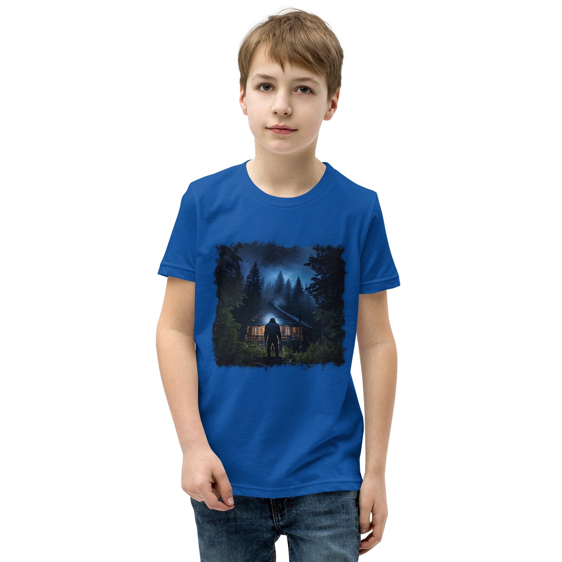 Bigfoot Visit Youth Short Sleeve T-Shirt - Discovery Co.