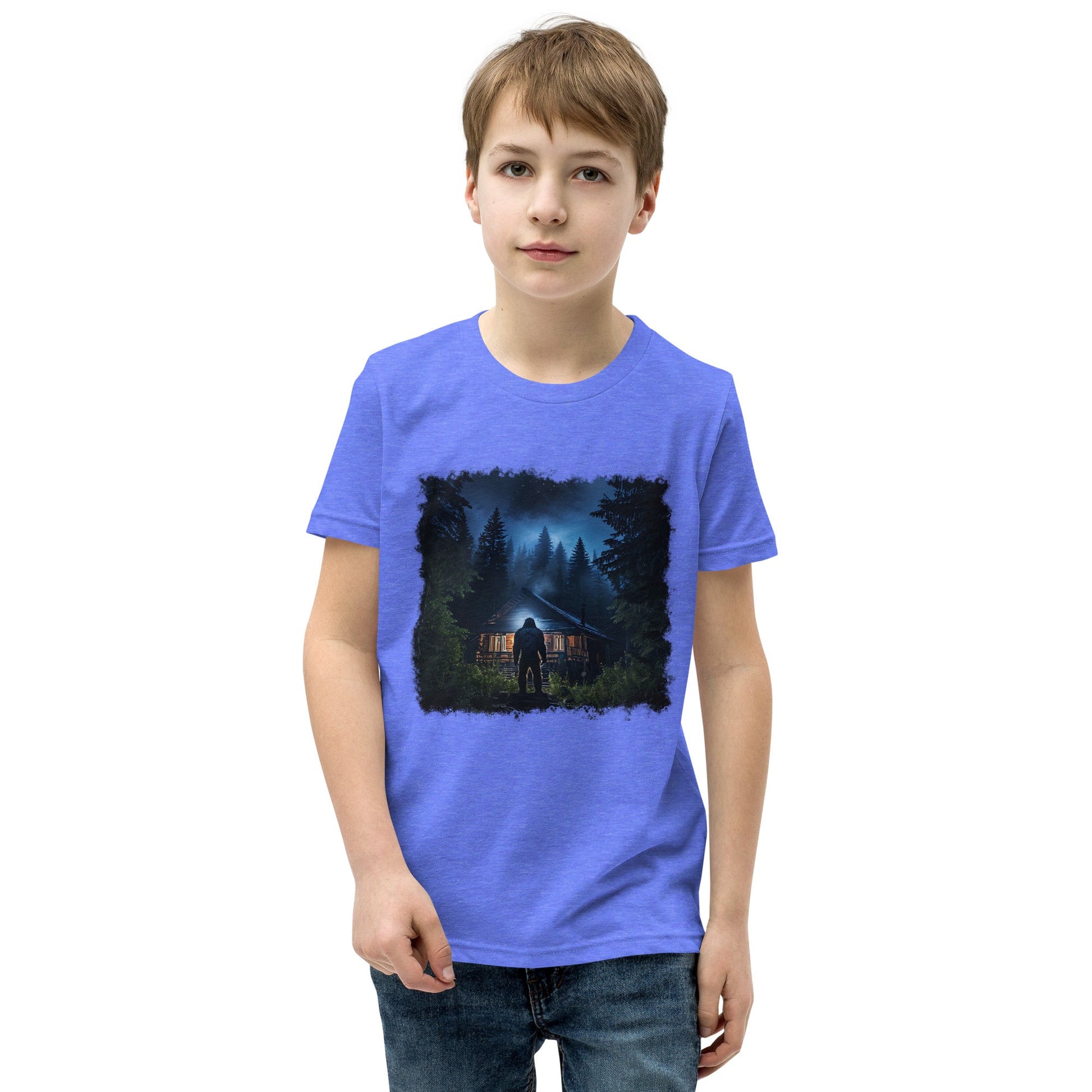 Bigfoot Visit Youth Short Sleeve T-Shirt - Discovery Co.