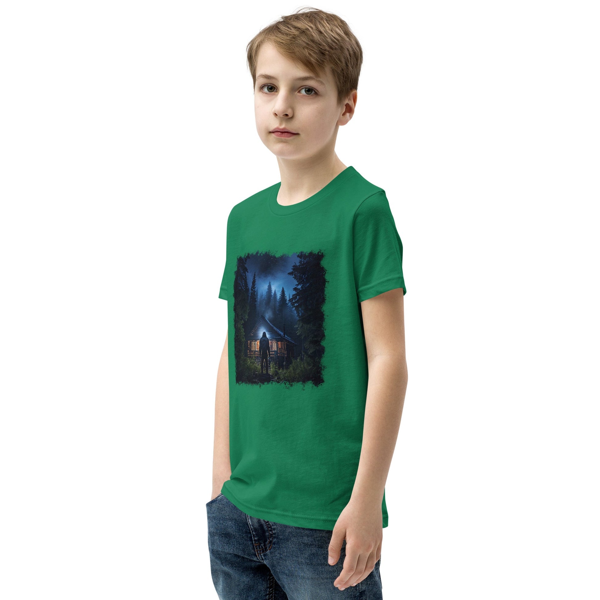 Bigfoot Visit Youth Short Sleeve T-Shirt - Discovery Co.