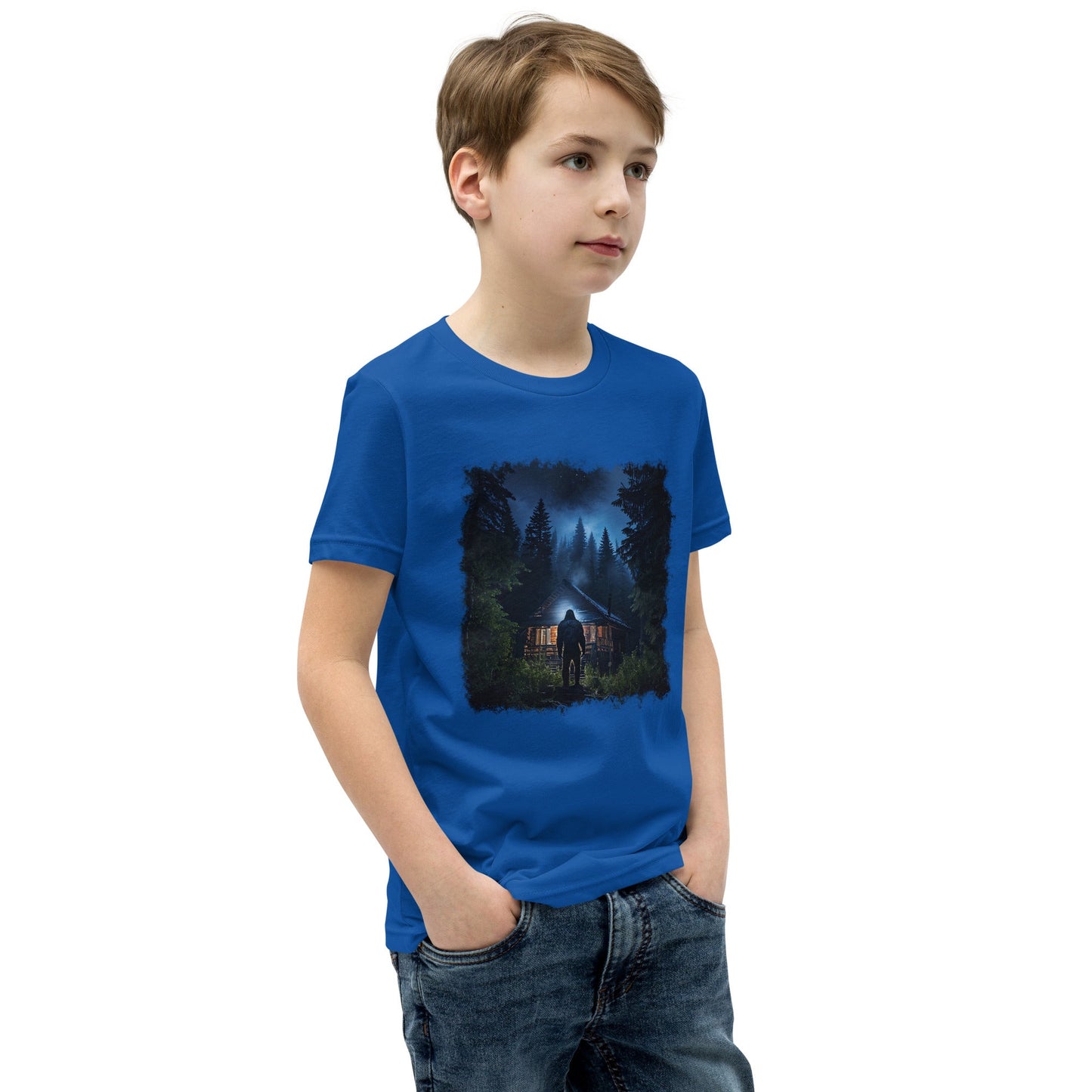 Bigfoot Visit Youth Short Sleeve T-Shirt - Discovery Co.