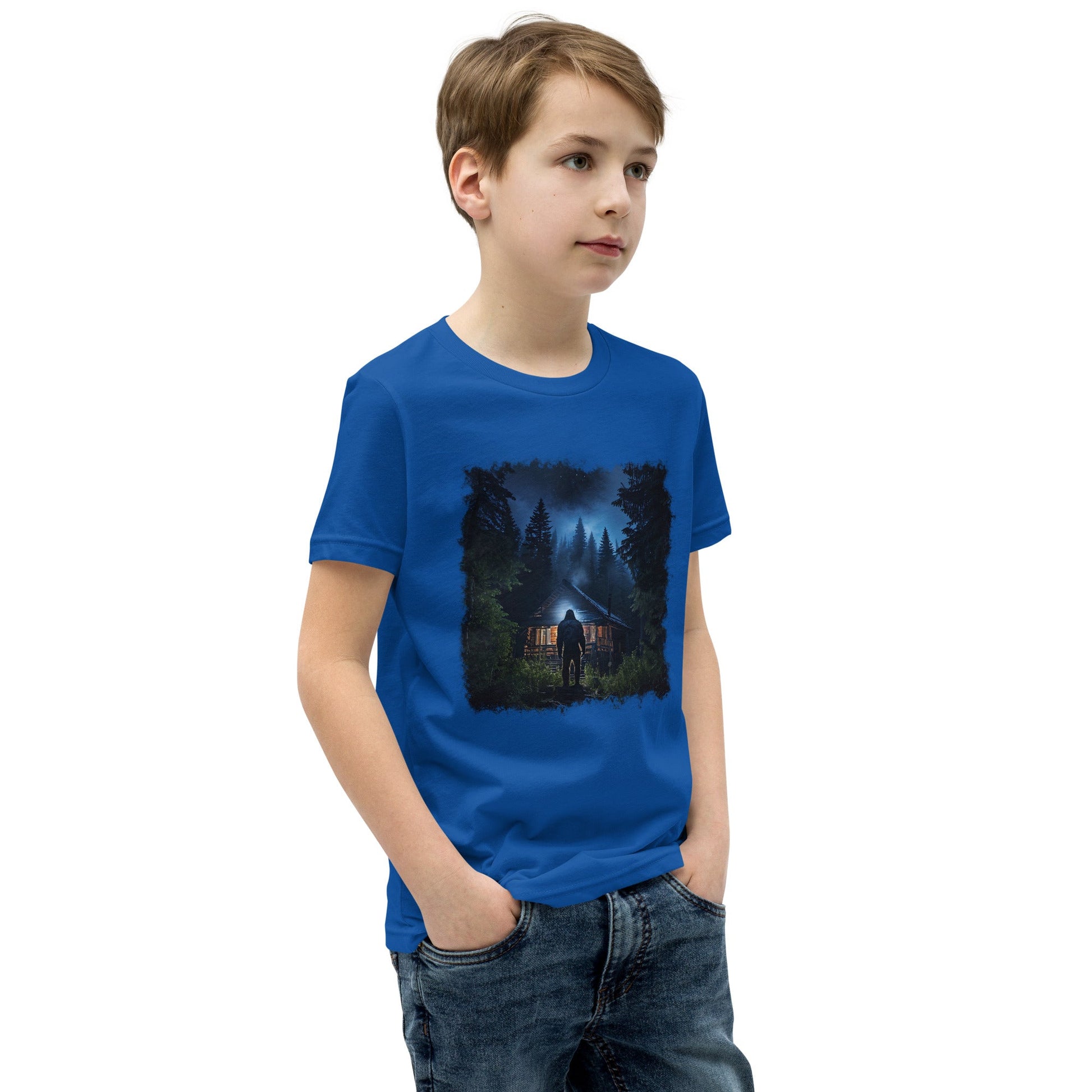 Bigfoot Visit Youth Short Sleeve T-Shirt - Discovery Co.