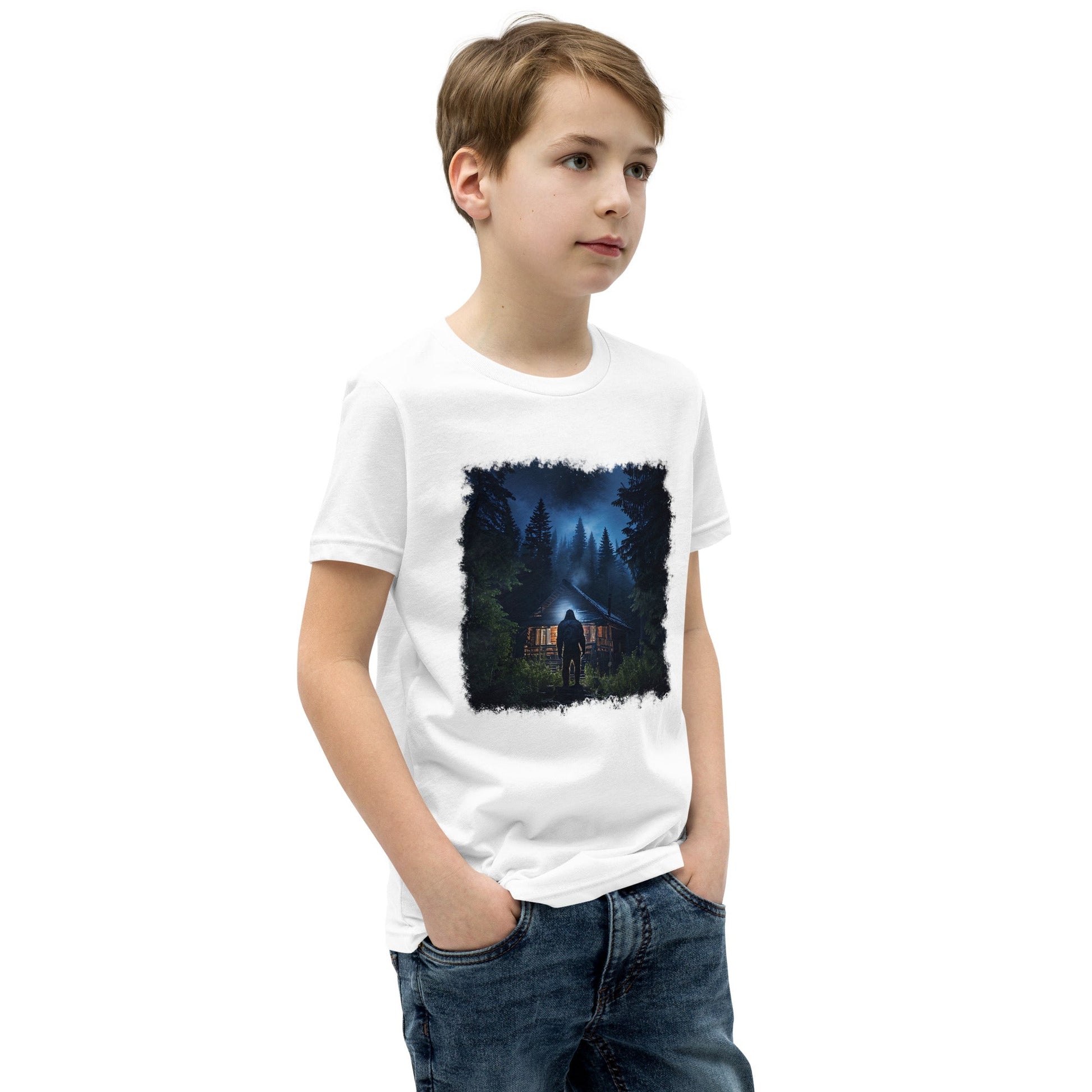 Bigfoot Visit Youth Short Sleeve T-Shirt - Discovery Co.