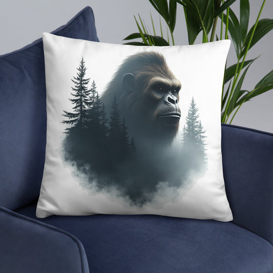 Bigfoot Watching Basic Pillow - Pillows - Discovery Co.