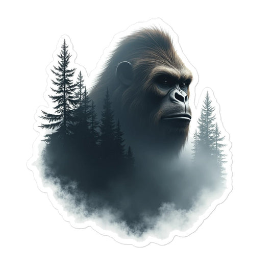 Bigfoot Watching Bubble - Free Stickers - Stickers - Discovery Co.