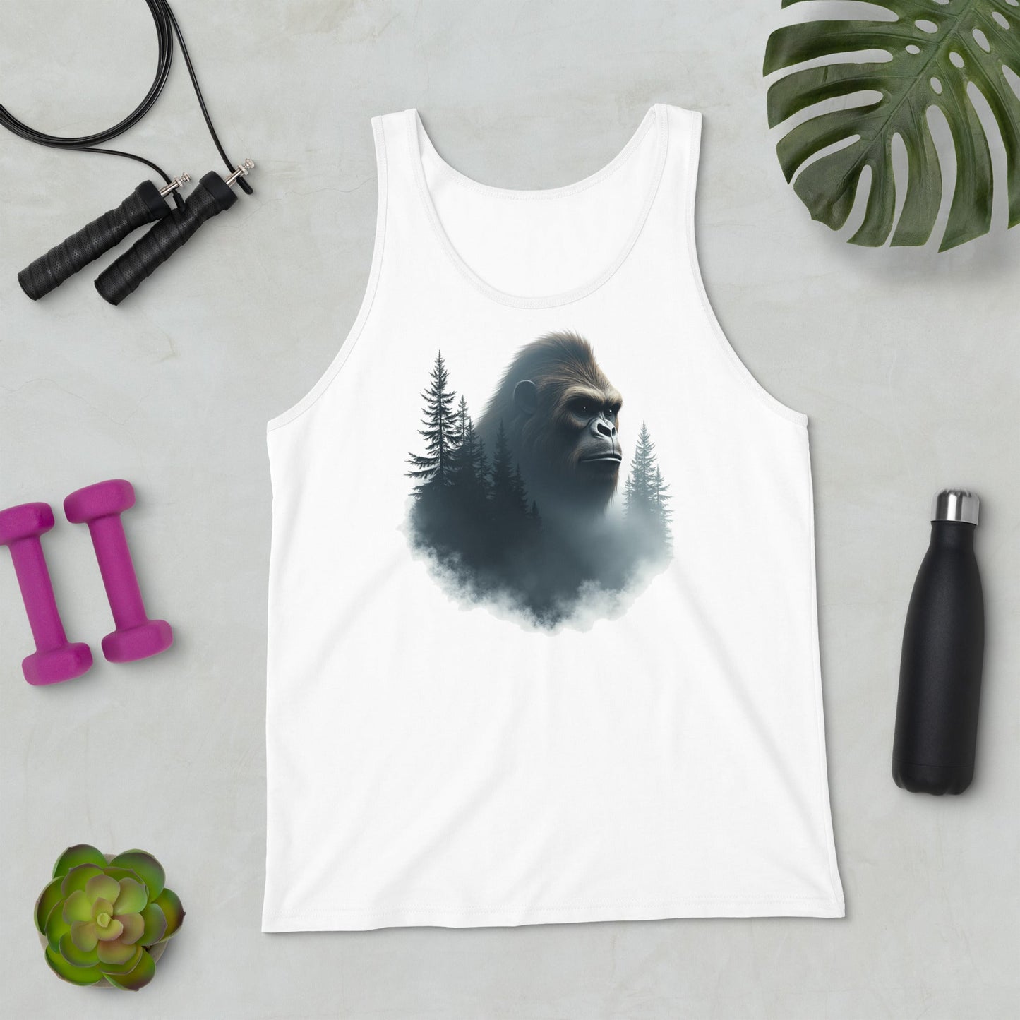 Bigfoot Watching Men's Tank Top - Men's Shirts - Discovery Co.