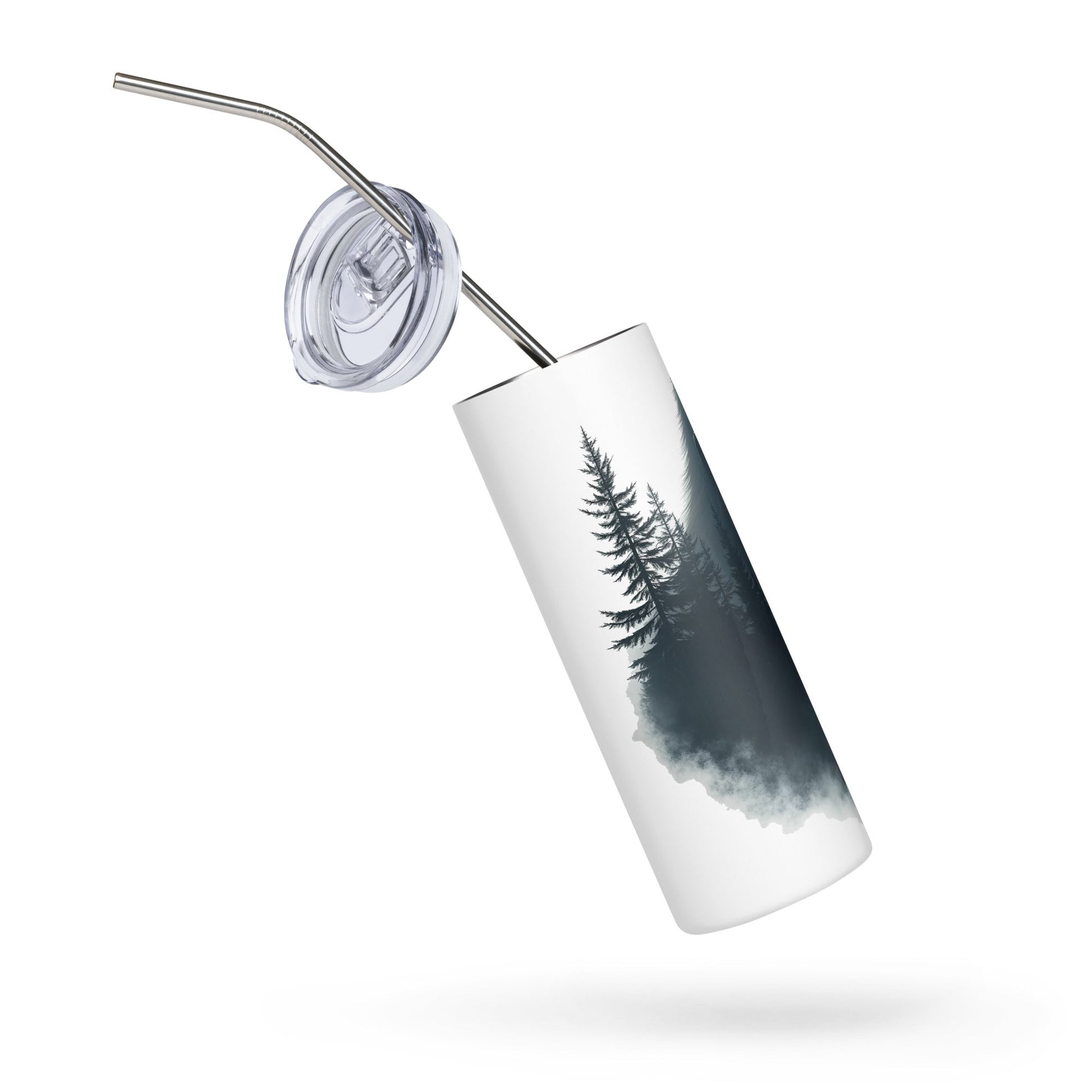 Bigfoot Watching Stainless Steel Tumbler - Steel Tumbler - Discovery Co.