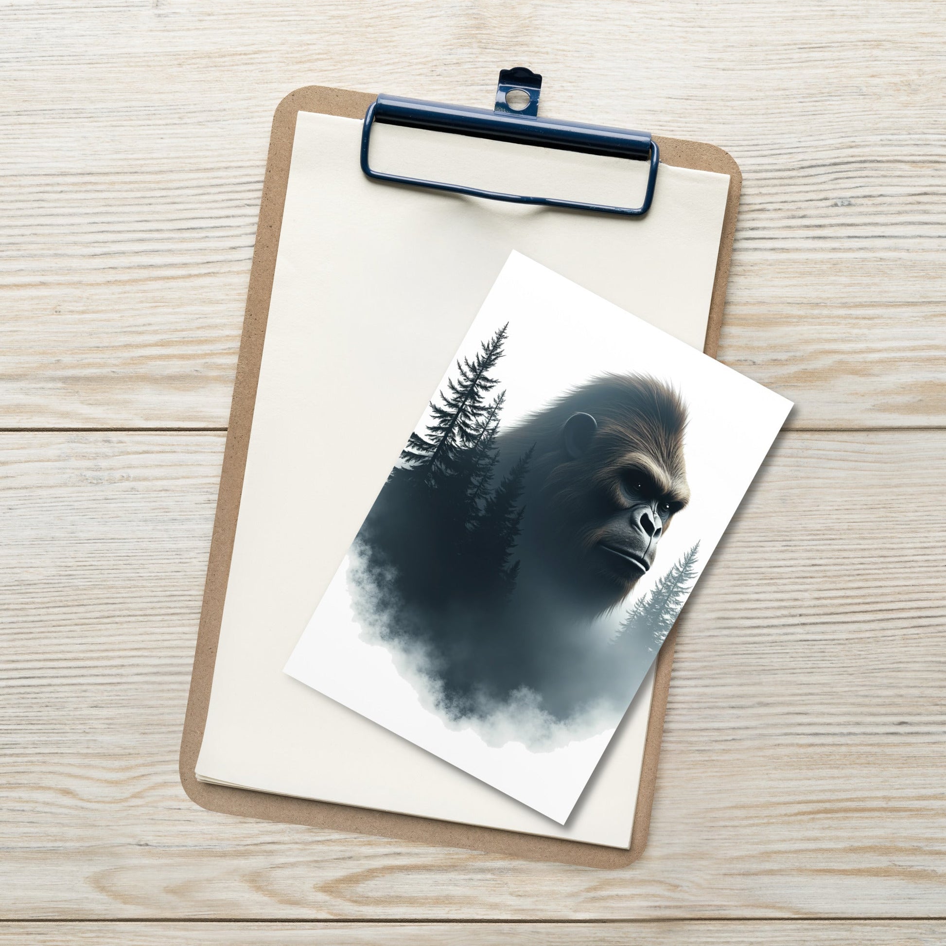 Bigfoot Watching Standard Postcard - Post Cards - Discovery Co.