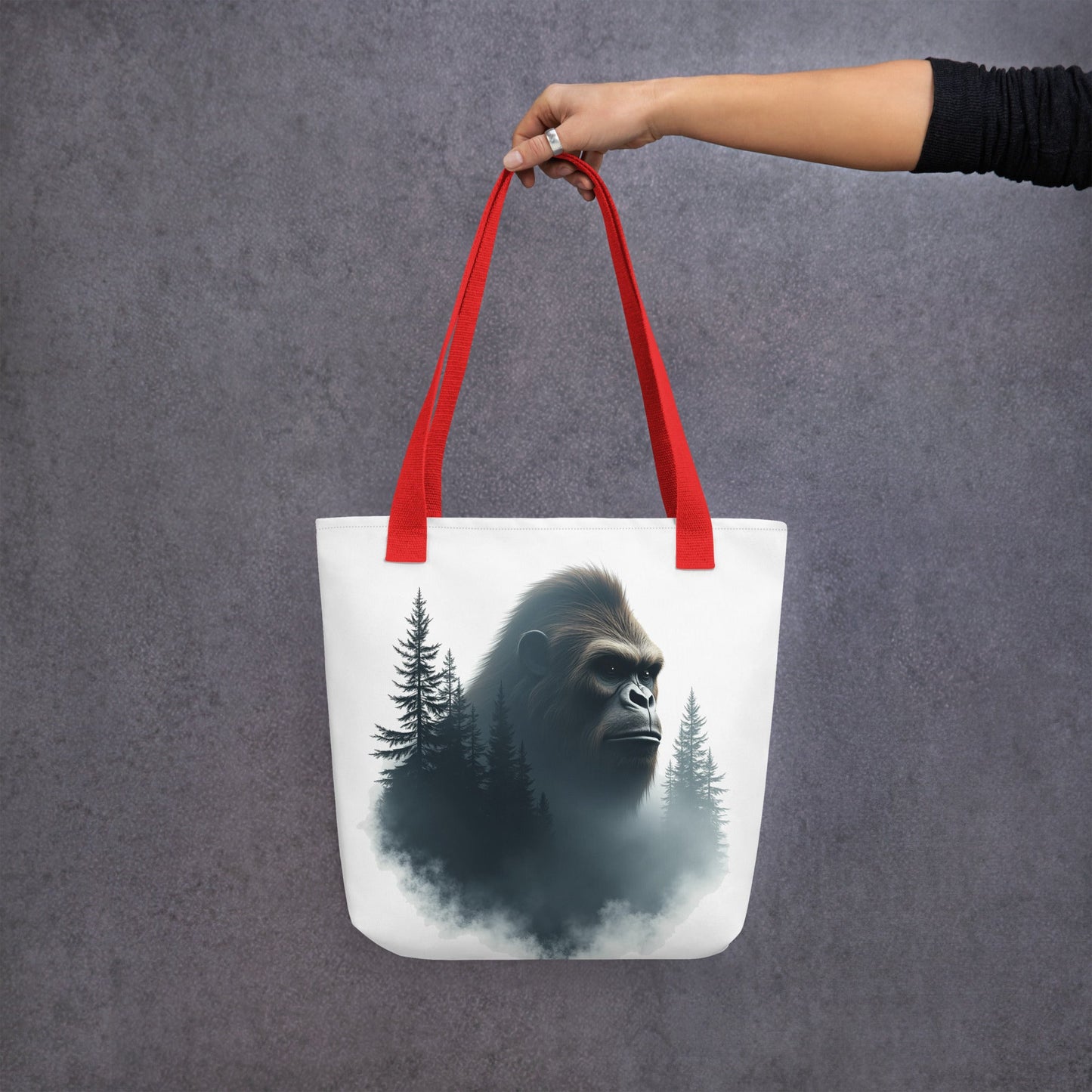 Bigfoot Watching Tote Bag - Tote Bags - Discovery Co.