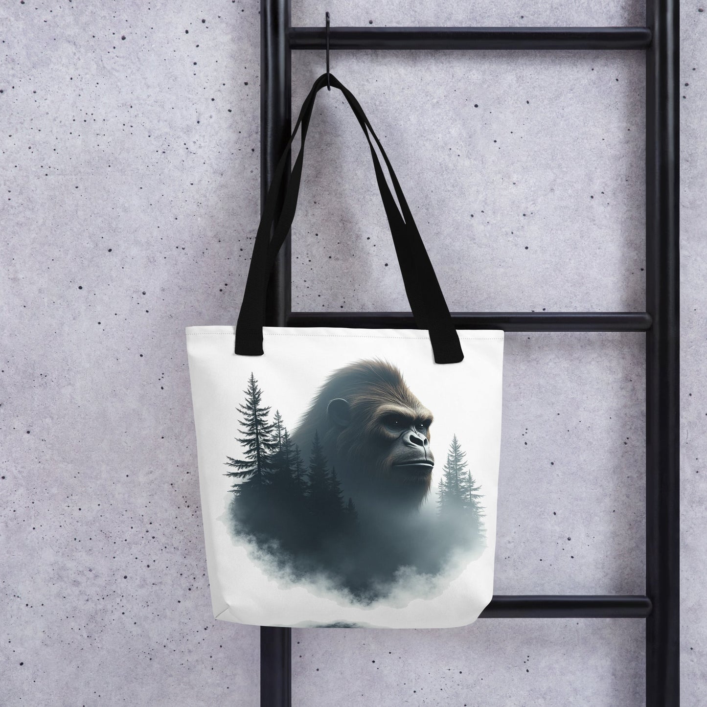 Bigfoot Watching Tote Bag - Tote Bags - Discovery Co.
