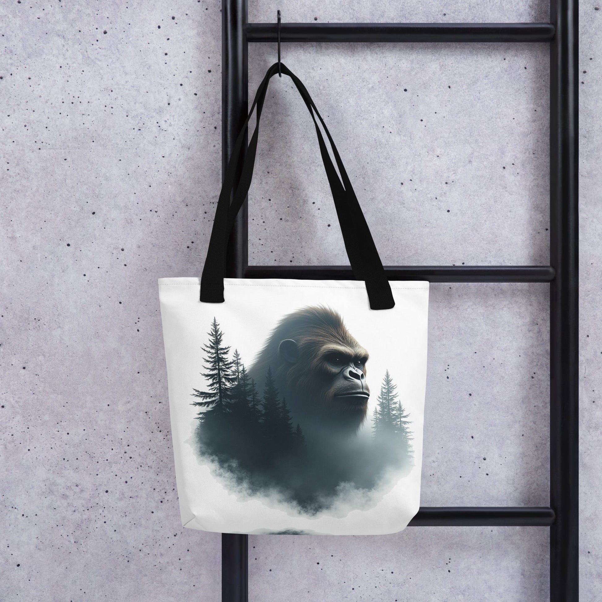 Bigfoot Watching Tote Bag - Tote Bags - Discovery Co.