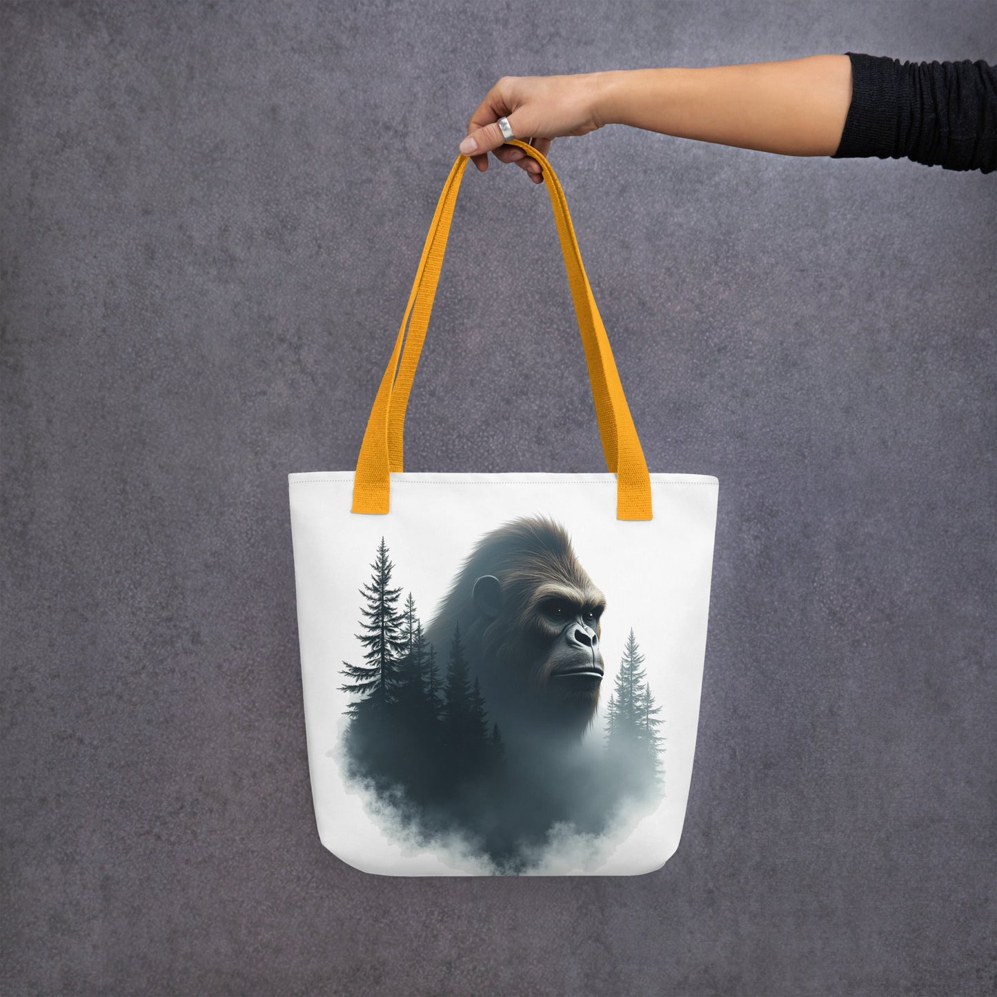 Bigfoot Watching Tote Bag - Tote Bags - Discovery Co.