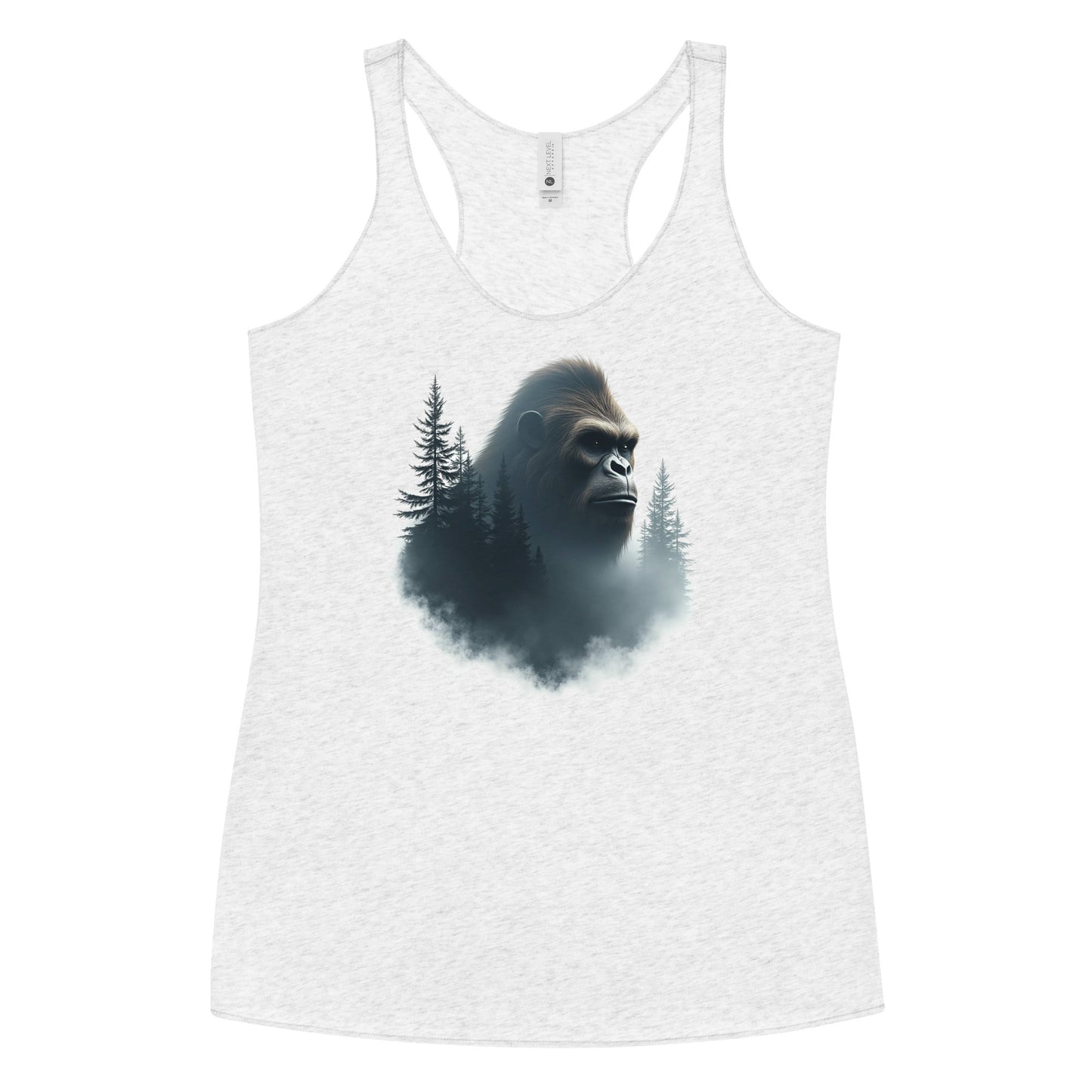 Bigfoot Watching Women's Racerback Tank - Women's Shirts - Discovery Co.
