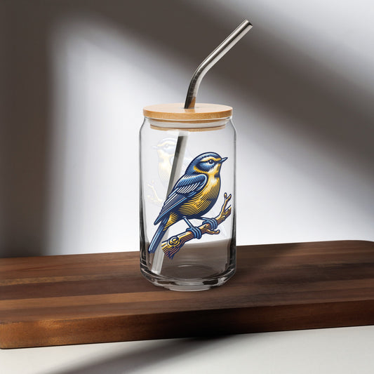 Bird III Can - Shaped Glass - Can - Shaped Glass - Discovery Co.