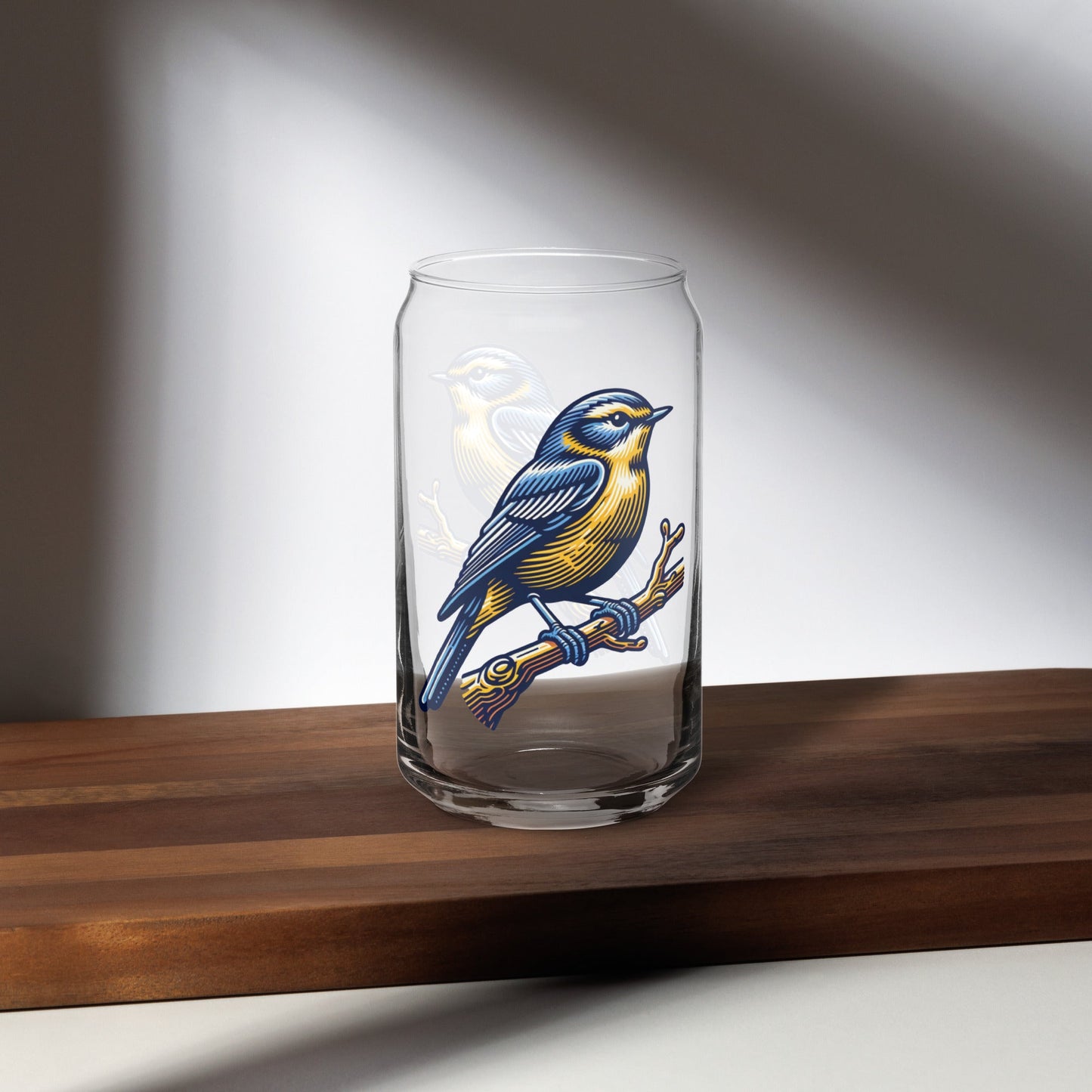 Bird III Can - Shaped Glass - Can - Shaped Glass - Discovery Co.