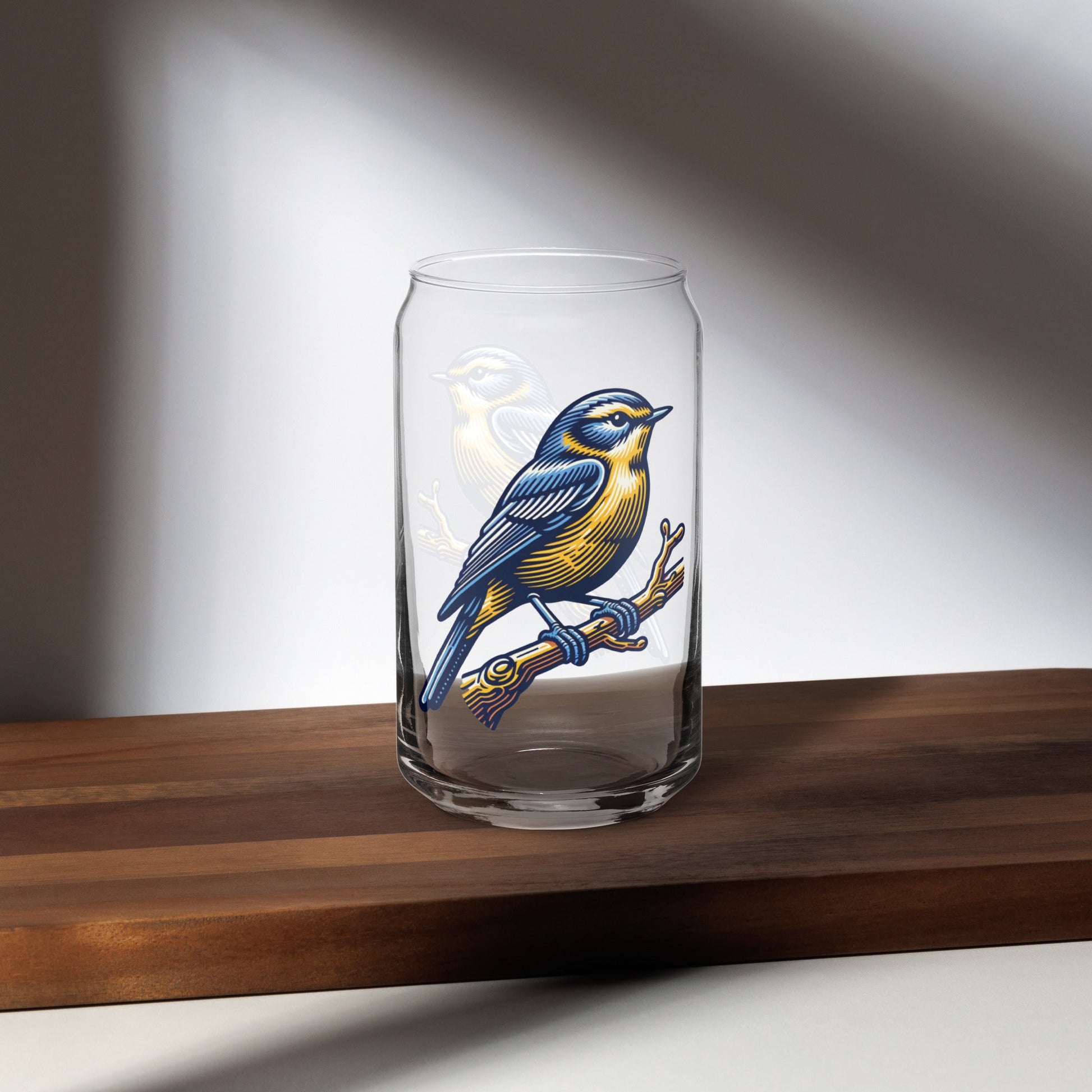 Bird III Can - Shaped Glass - Can - Shaped Glass - Discovery Co.