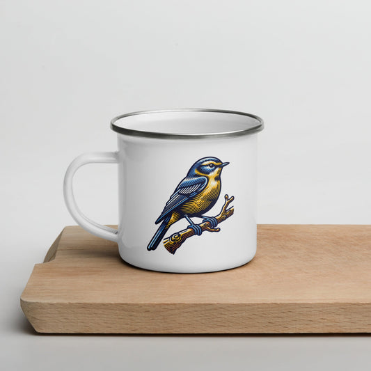 Bird III Enamel Mug - Mugs - Discovery Co.