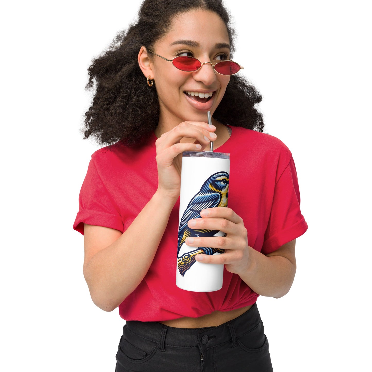 Bird III Stainless Steel Tumbler - Steel Tumbler - Discovery Co.