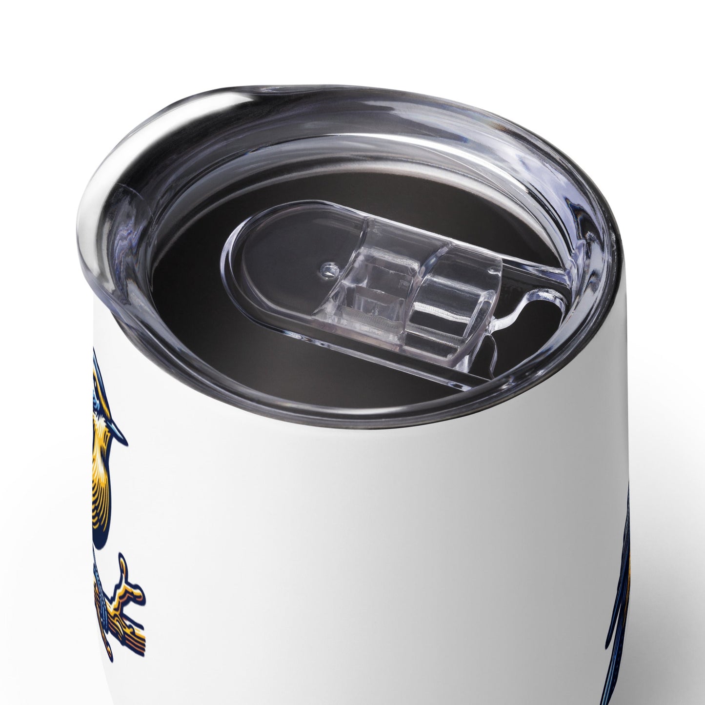 Bird III Stainless Steel Wine Tumbler - Steel Tumbler - Discovery Co.