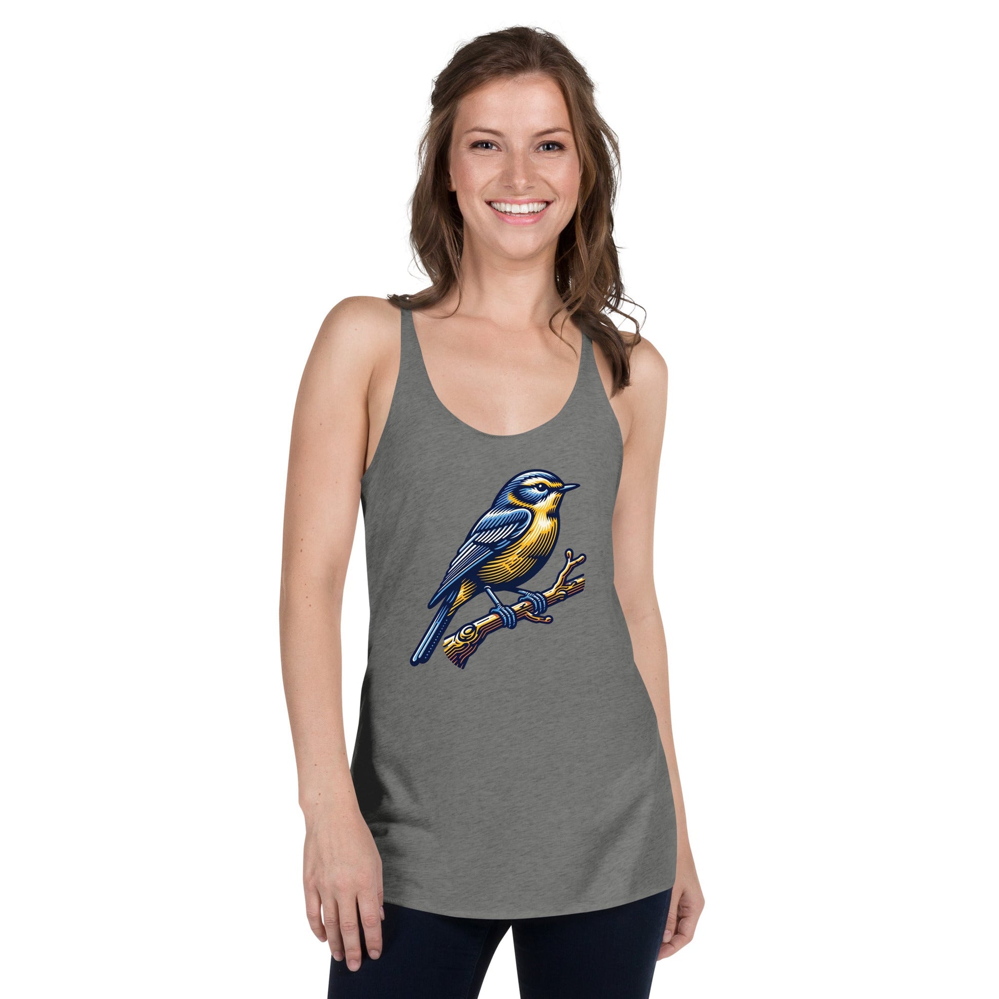 Bird III Women's Racerback Tank - Women's Shirts - Discovery Co.