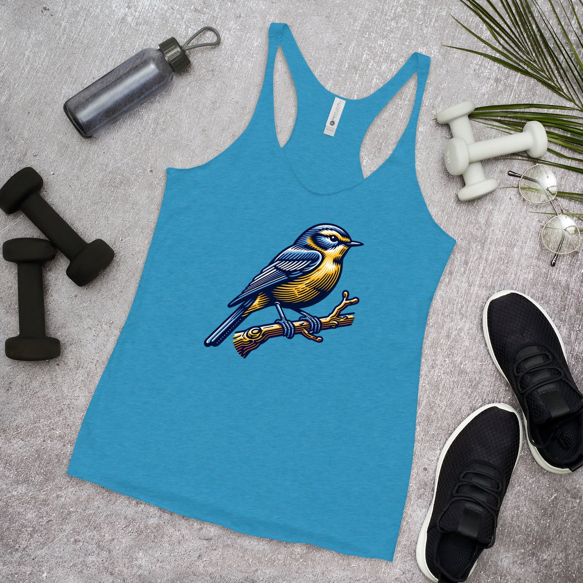 Bird III Women's Racerback Tank - Women's Shirts - Discovery Co.