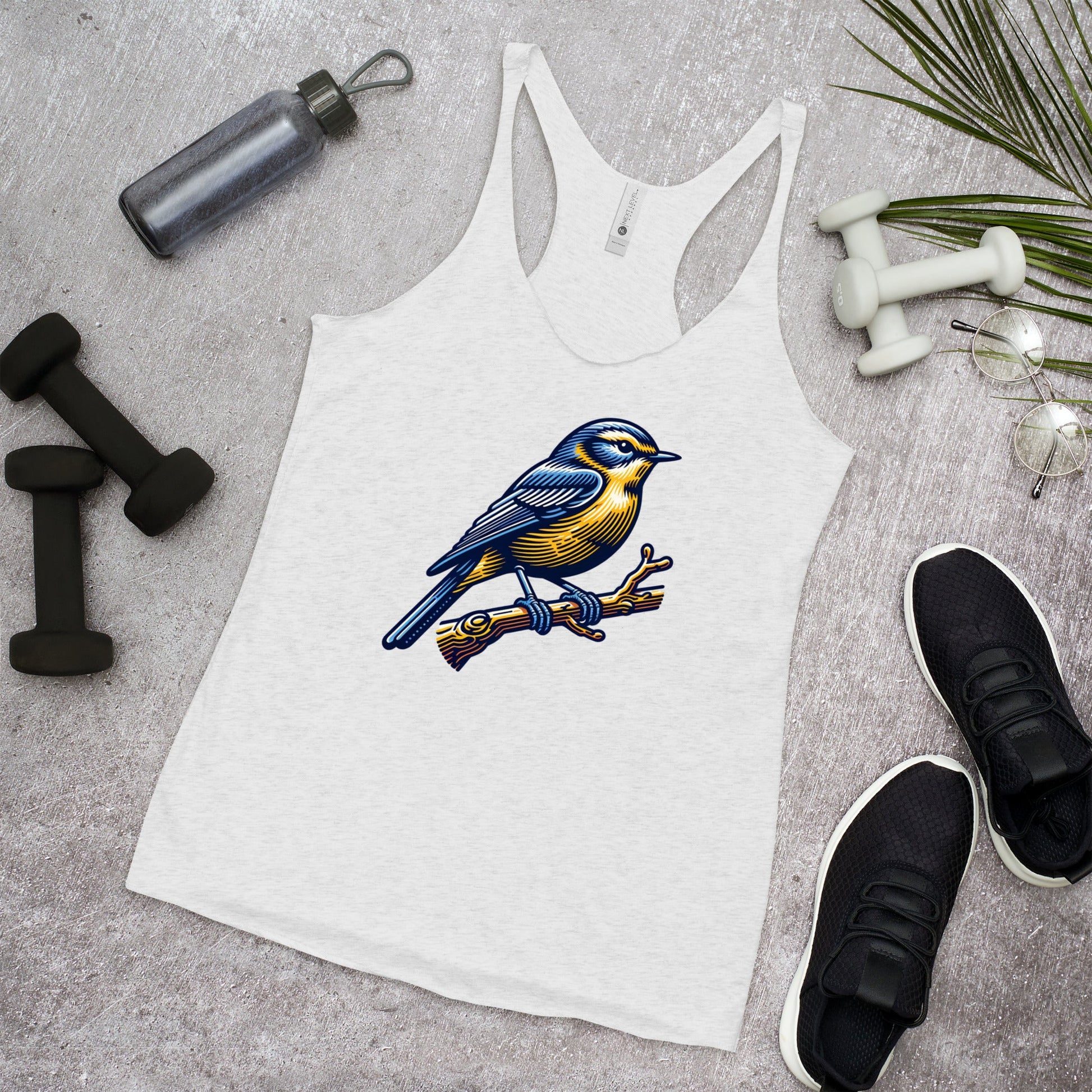 Bird III Women's Racerback Tank - Women's Shirts - Discovery Co.