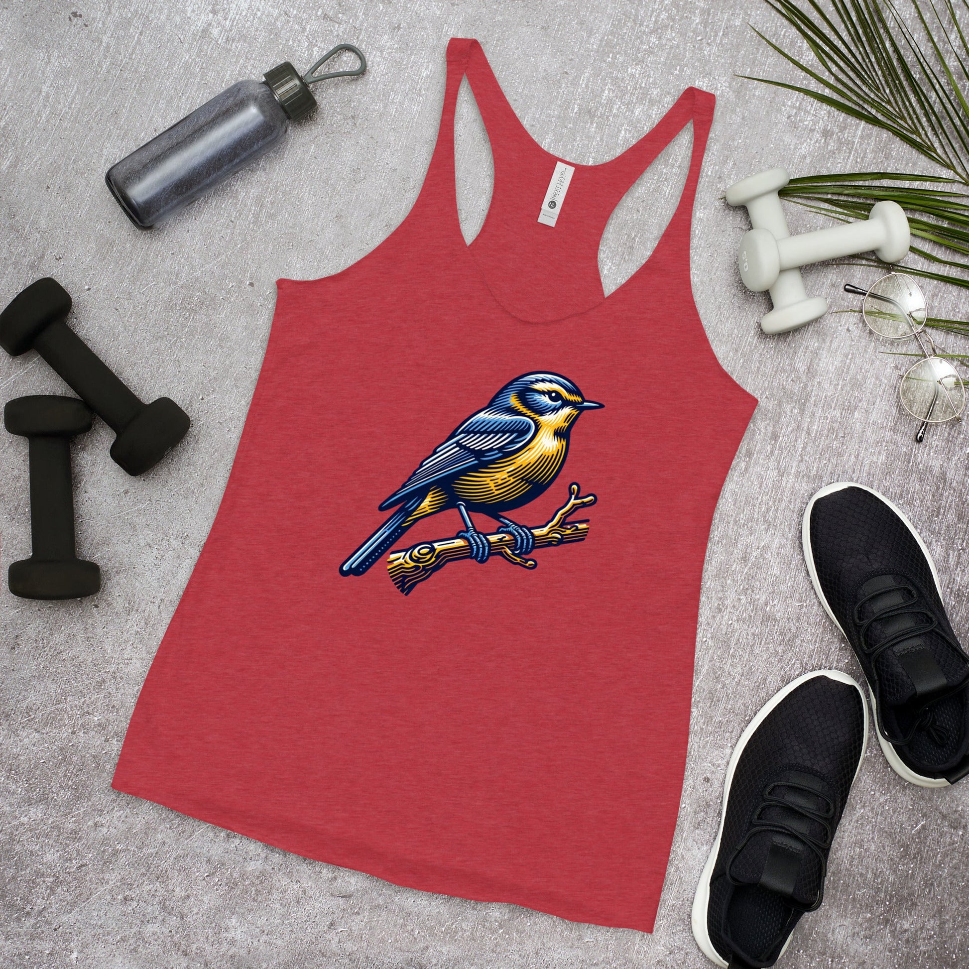 Bird III Women's Racerback Tank - Women's Shirts - Discovery Co.