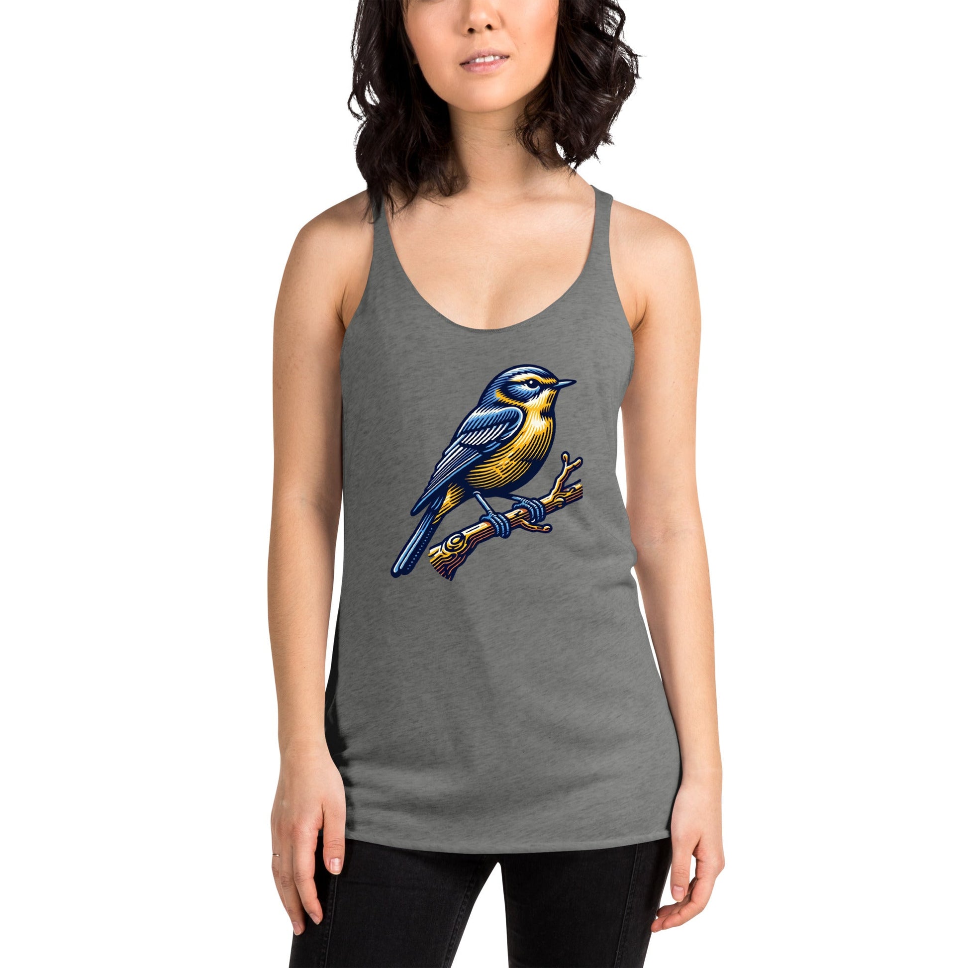 Bird III Women's Racerback Tank - Women's Shirts - Discovery Co.