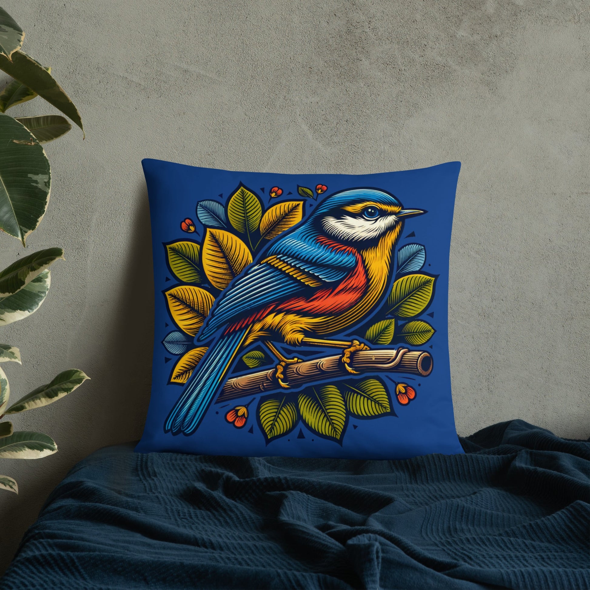 Bird IV Basic Pillow - Pillows - Discovery Co.