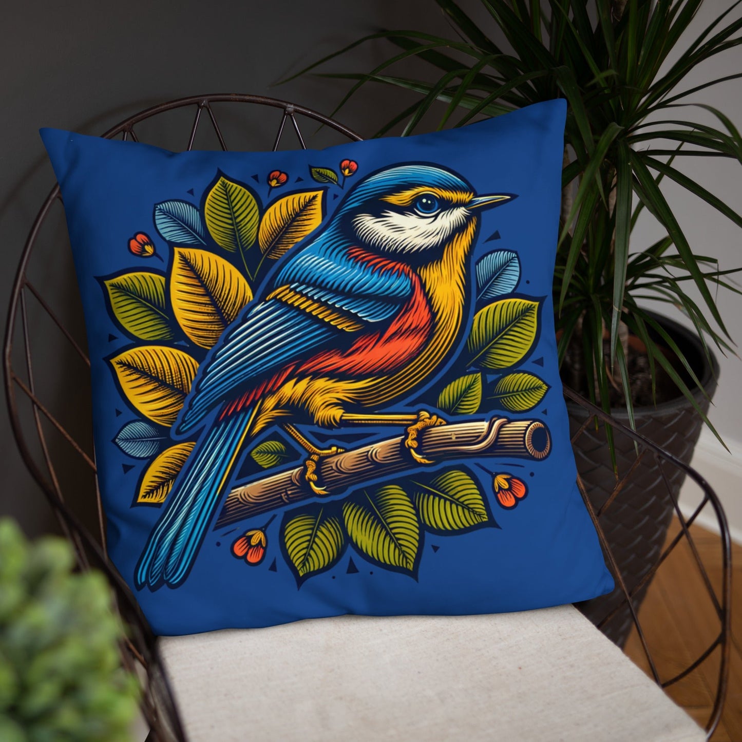 Bird IV Basic Pillow - Pillows - Discovery Co.