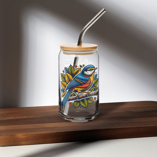 Bird IV Can - Shaped Glass - Can - Shaped Glass - Discovery Co.
