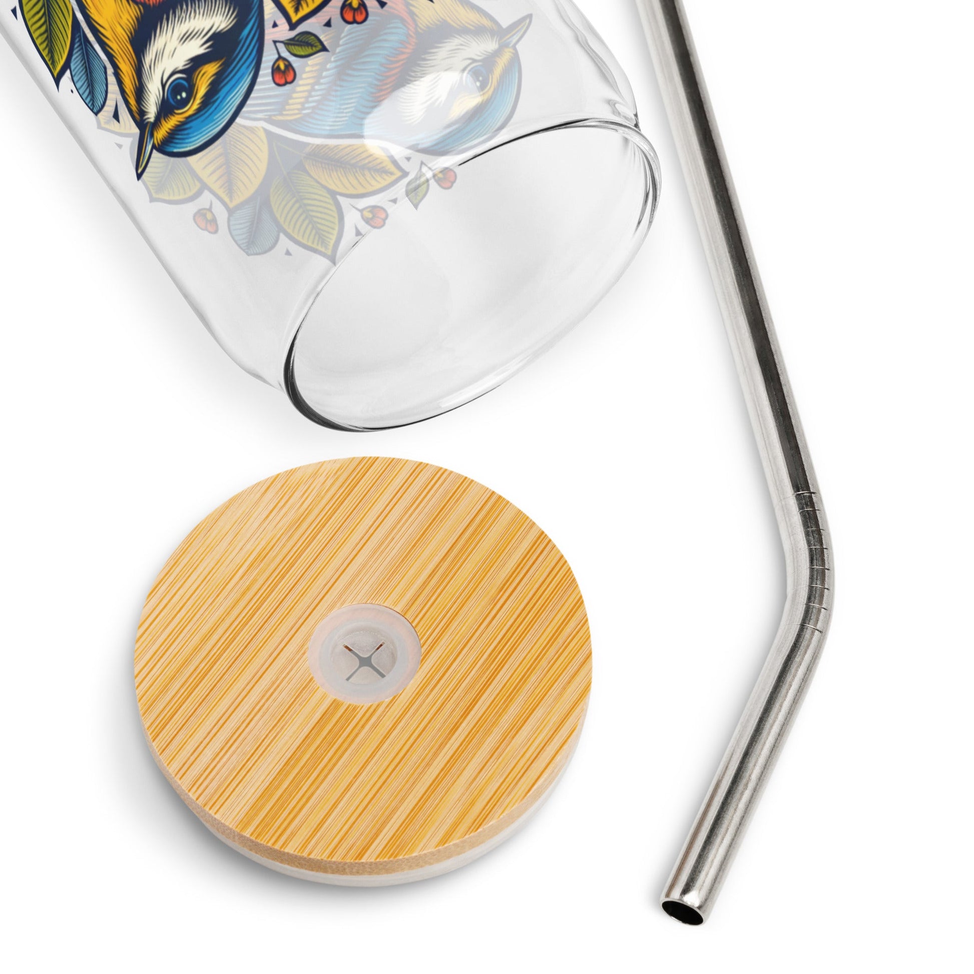 Bird IV Can - Shaped Glass - Can - Shaped Glass - Discovery Co.