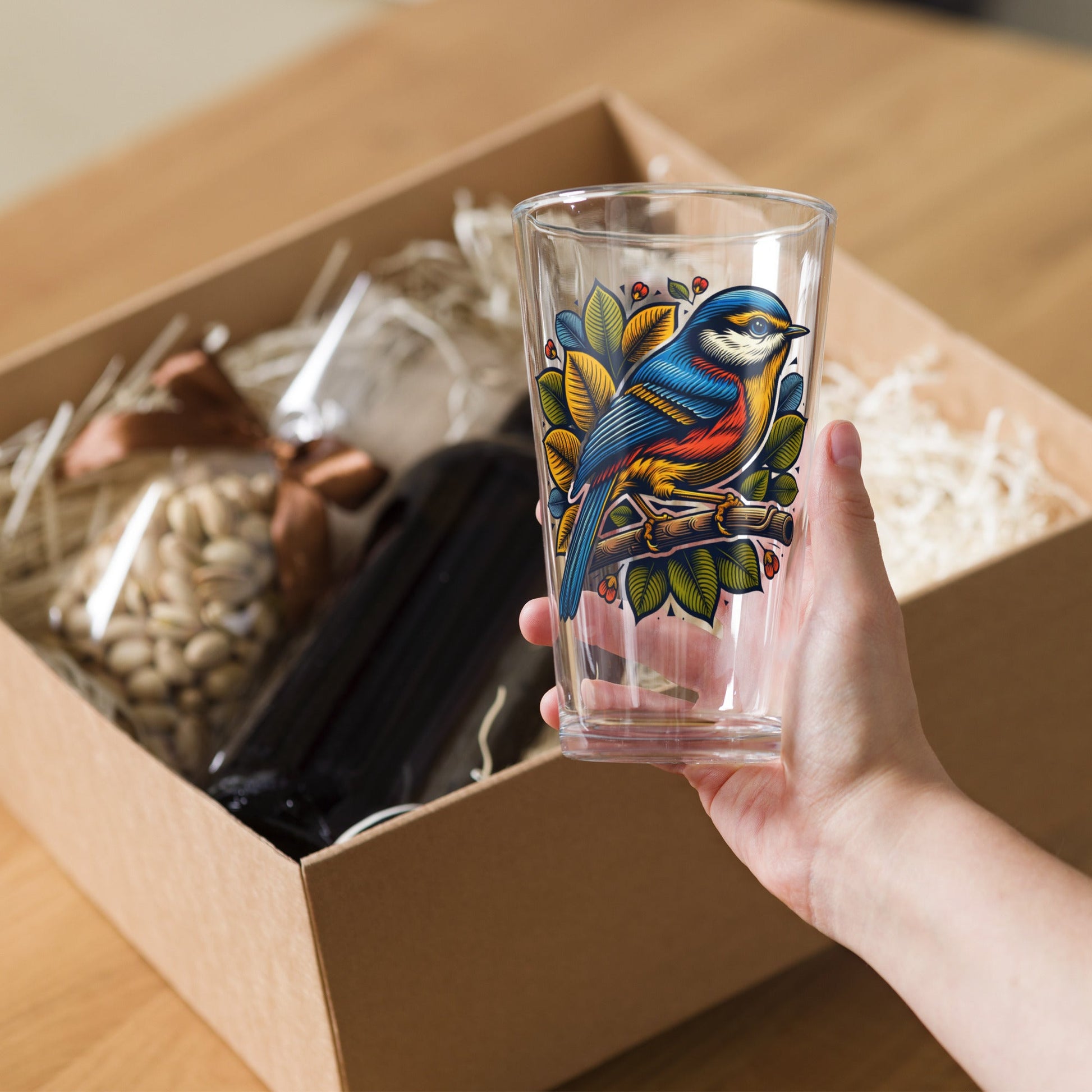 Bird IV Pint Glass - Beer Glass - Discovery Co.