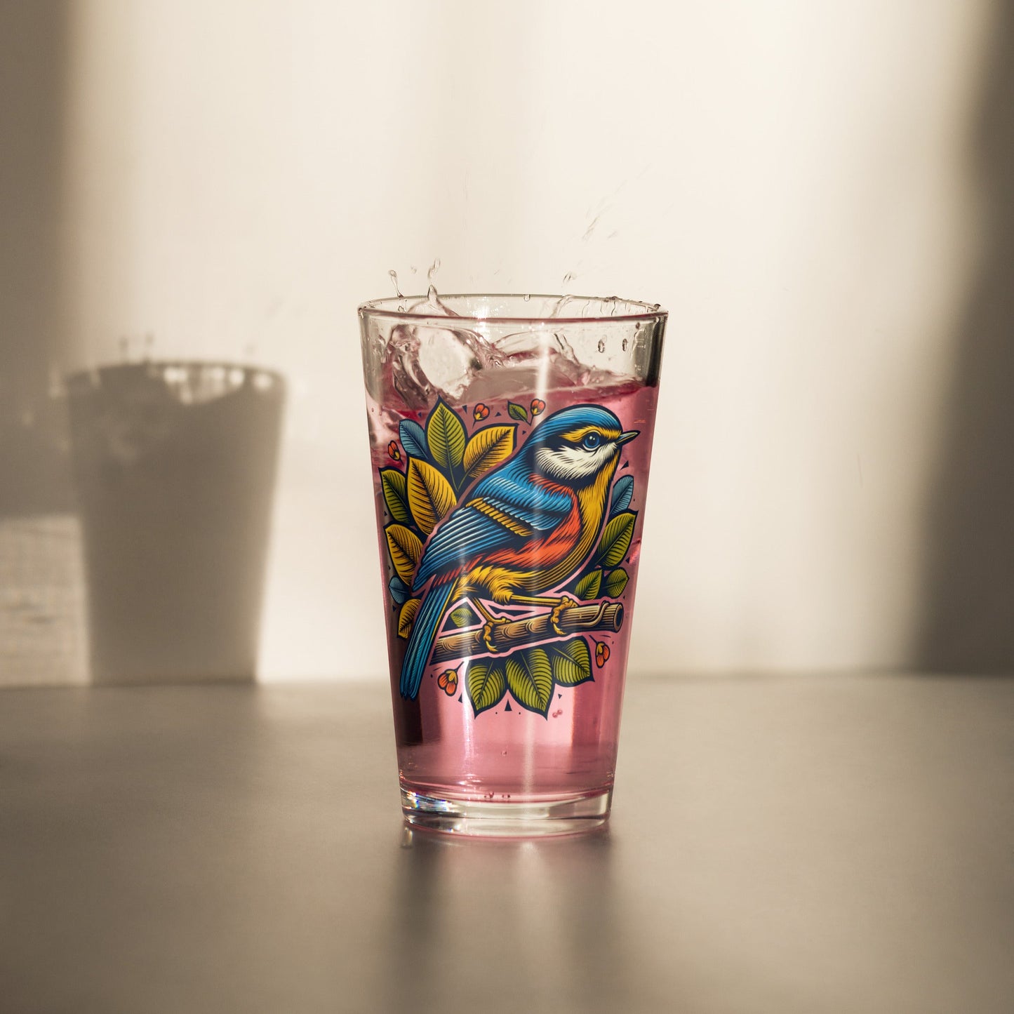 Bird IV Pint Glass - Beer Glass - Discovery Co.