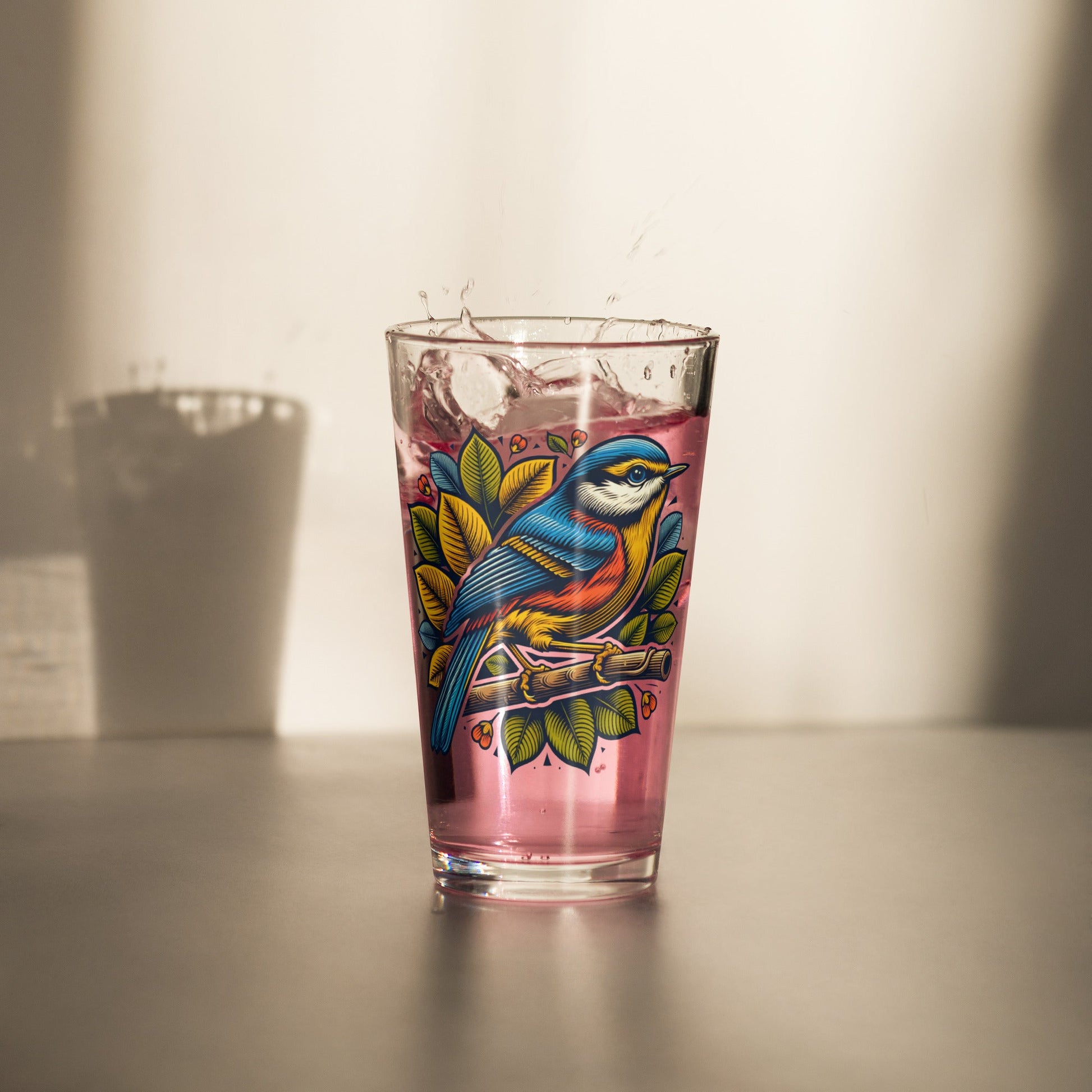 Bird IV Pint Glass - Beer Glass - Discovery Co.