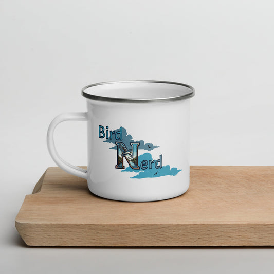 Bird Nerd Enamel Mug - Mugs - Discovery Co.